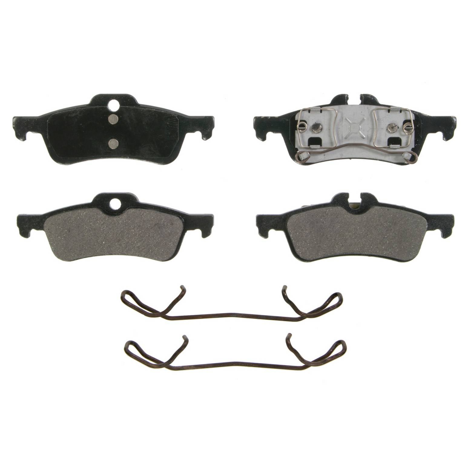 Wagner Brake Disc Brake Pad Set  top view frsport ZX1060