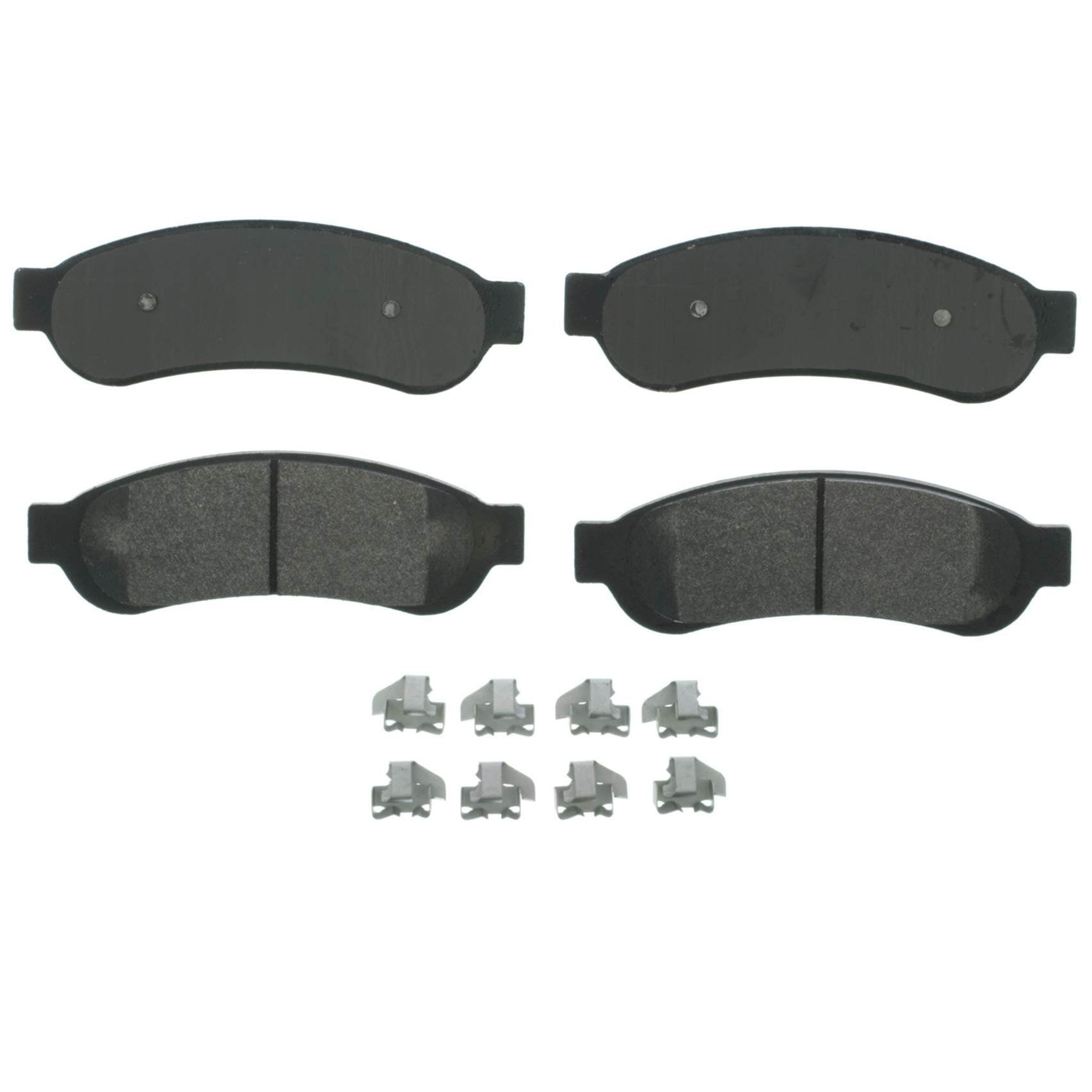 Wagner Brake Disc Brake Pad Set  top view frsport ZX1067