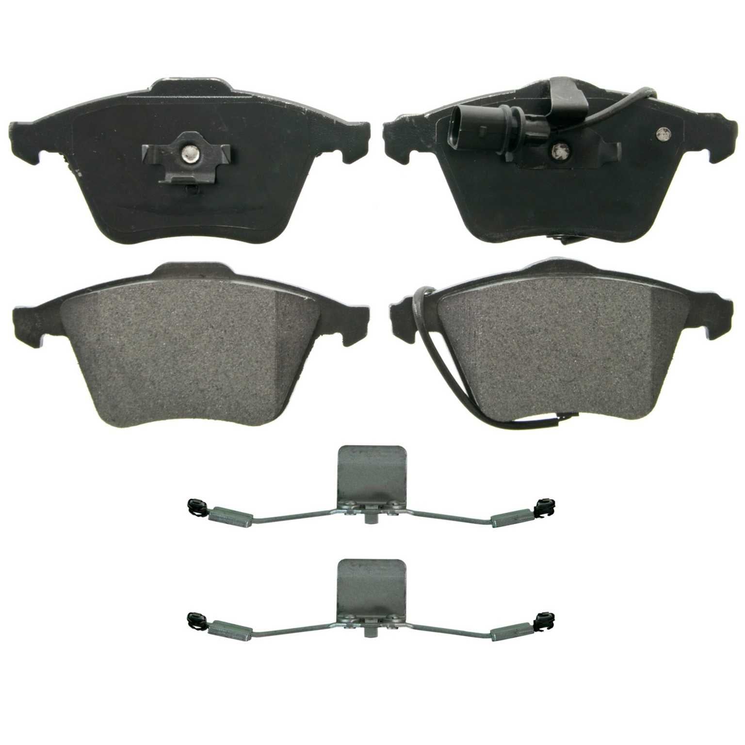 Wagner Brake Disc Brake Pad Set  top view frsport ZX1111