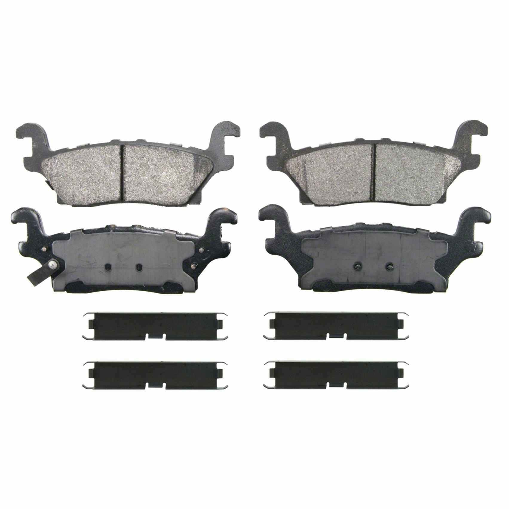 Wagner Brake Disc Brake Pad Set  top view frsport ZX1120