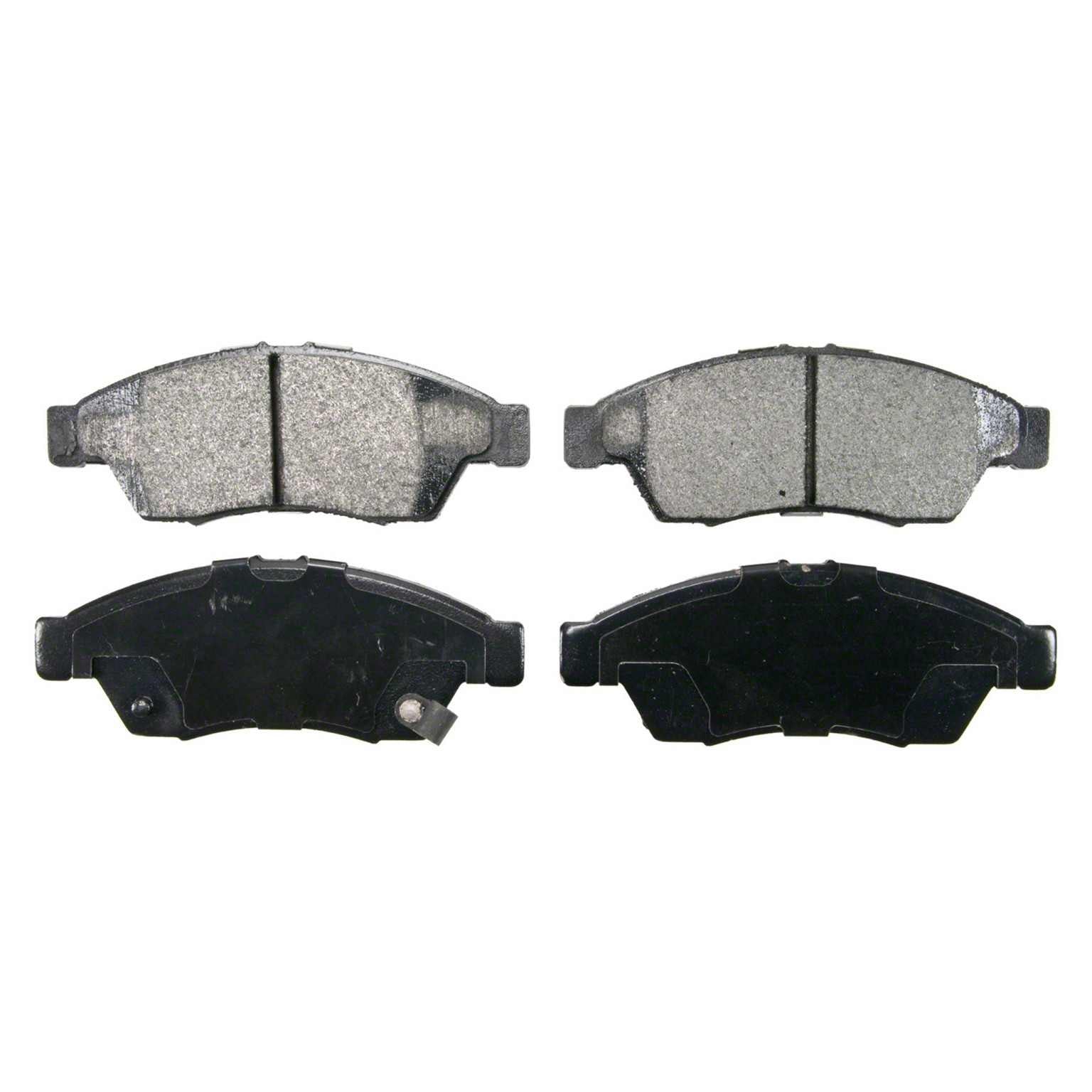 Wagner Brake Disc Brake Pad Set  top view frsport ZX1195