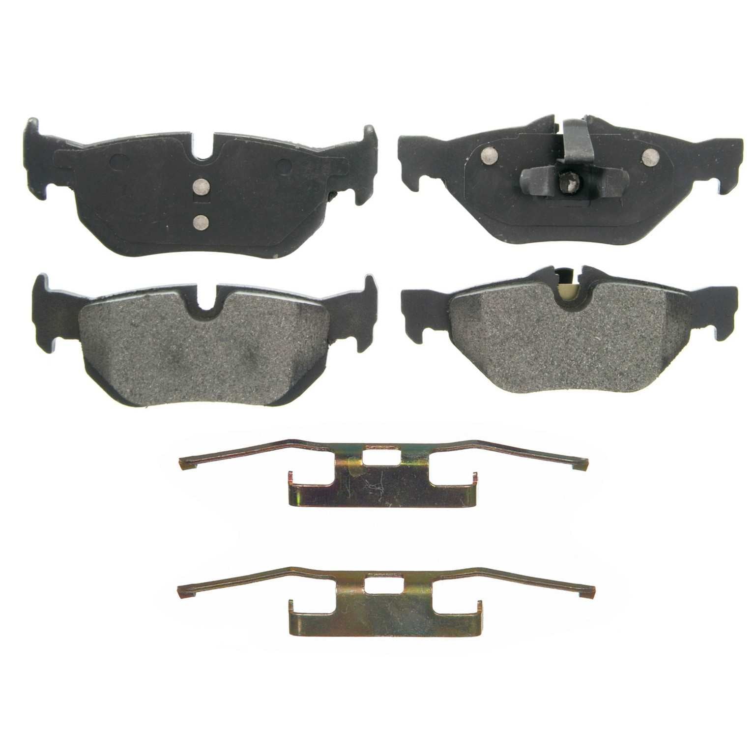 Wagner Brake Disc Brake Pad Set  top view frsport ZX1267