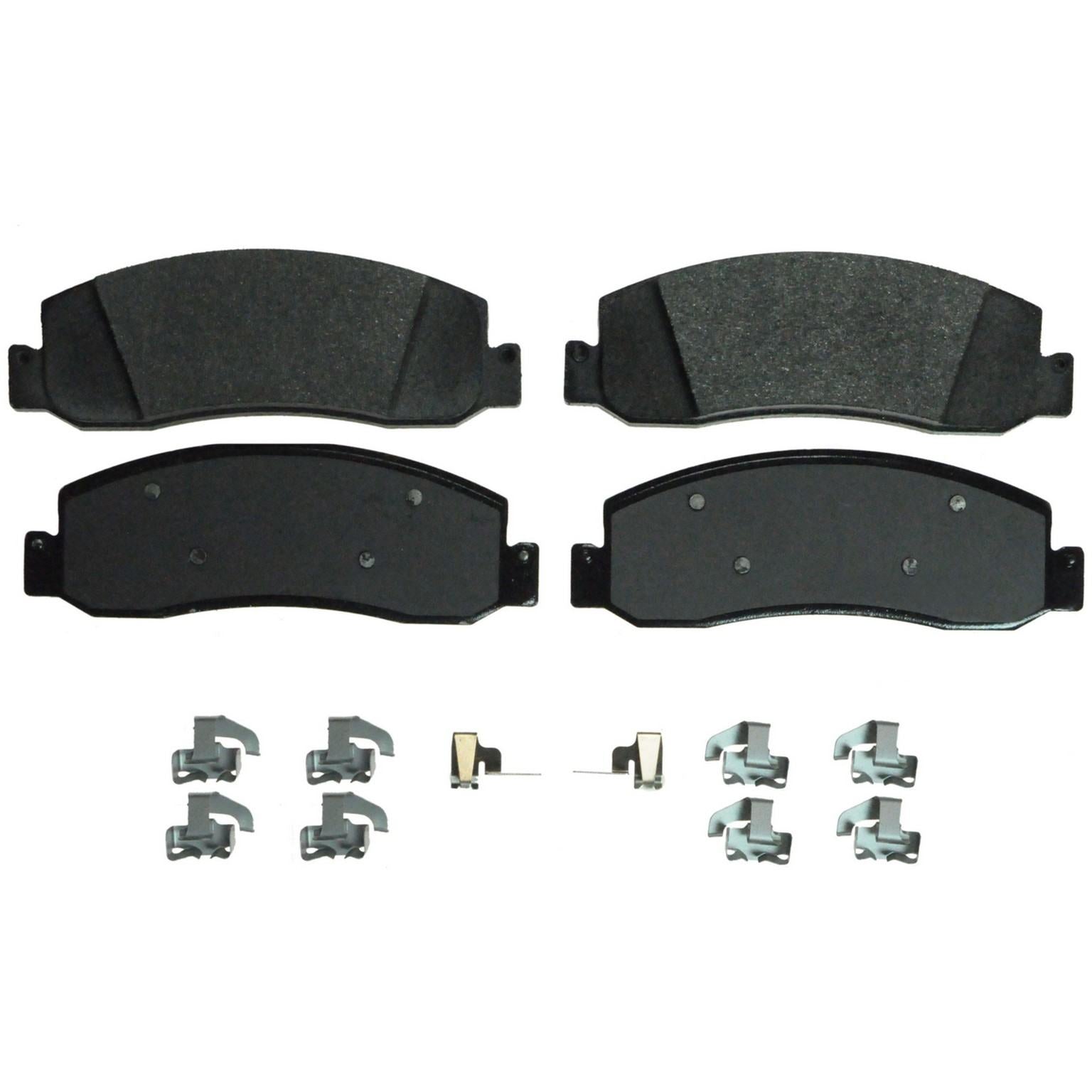 Wagner Brake Disc Brake Pad Set  top view frsport ZX1333A