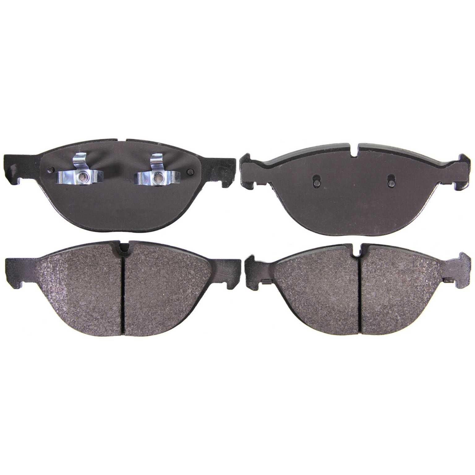 Wagner Brake Disc Brake Pad Set  top view frsport ZX1381