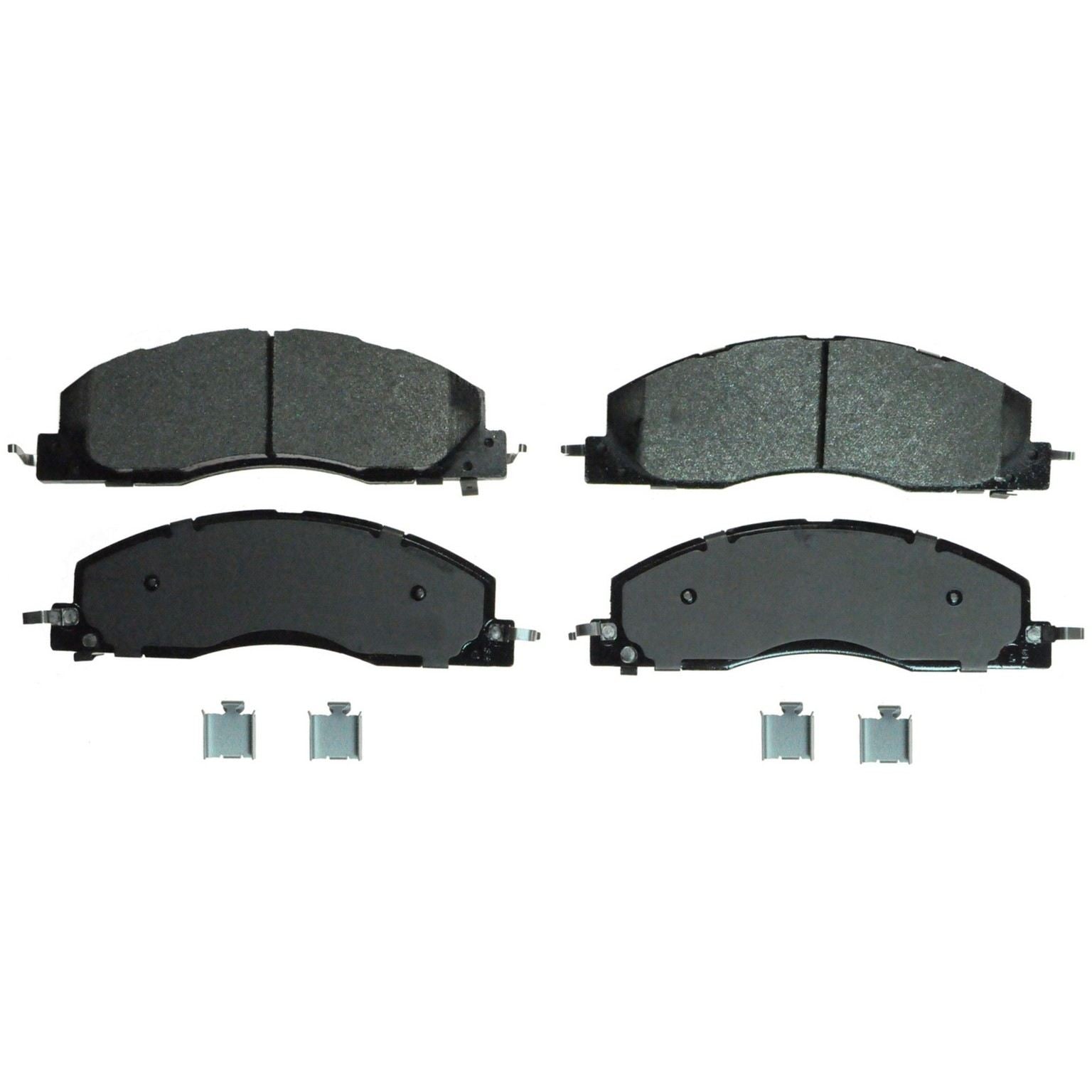 Wagner Brake Disc Brake Pad Set  top view frsport ZX1399