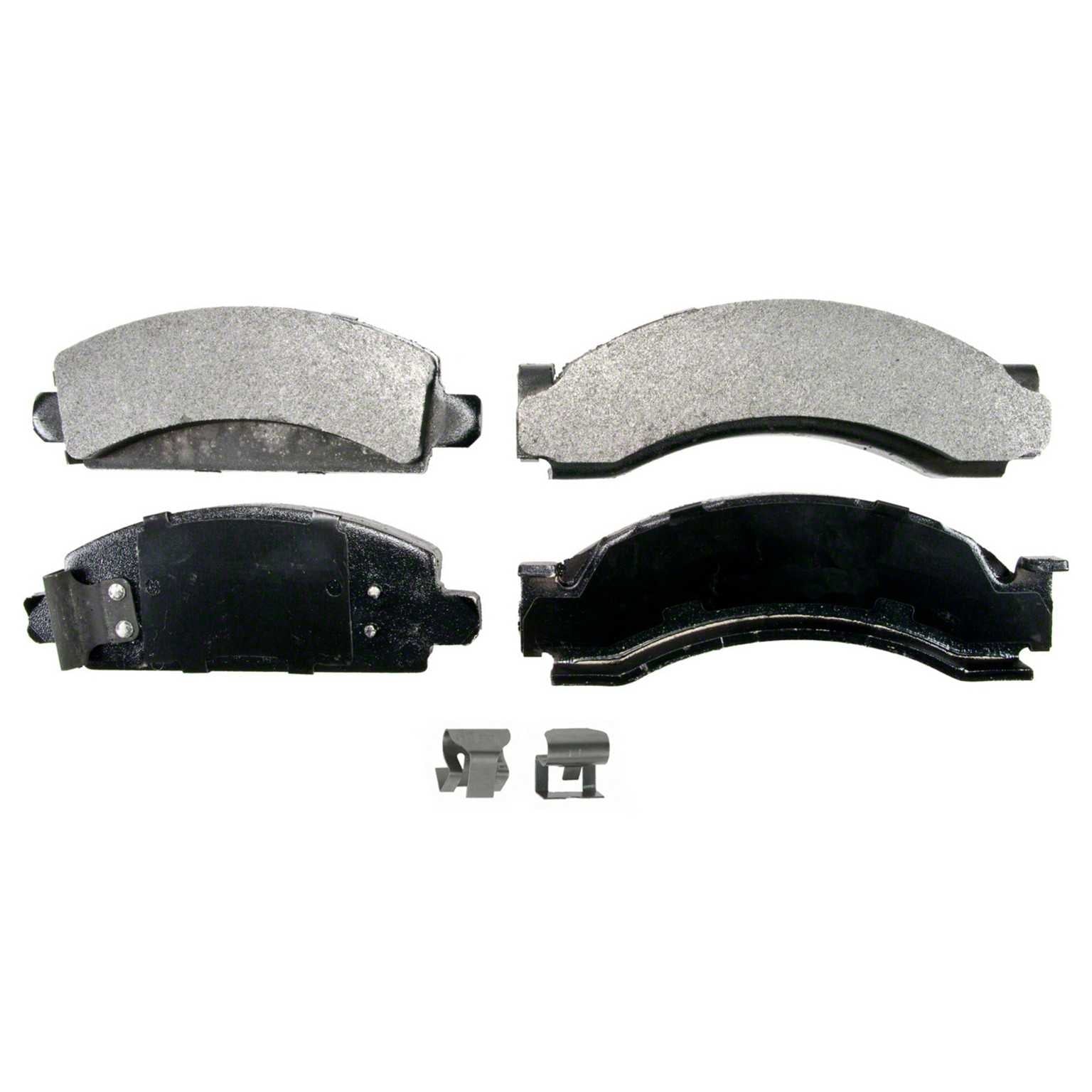 Wagner Brake Disc Brake Pad Set  top view frsport ZX149