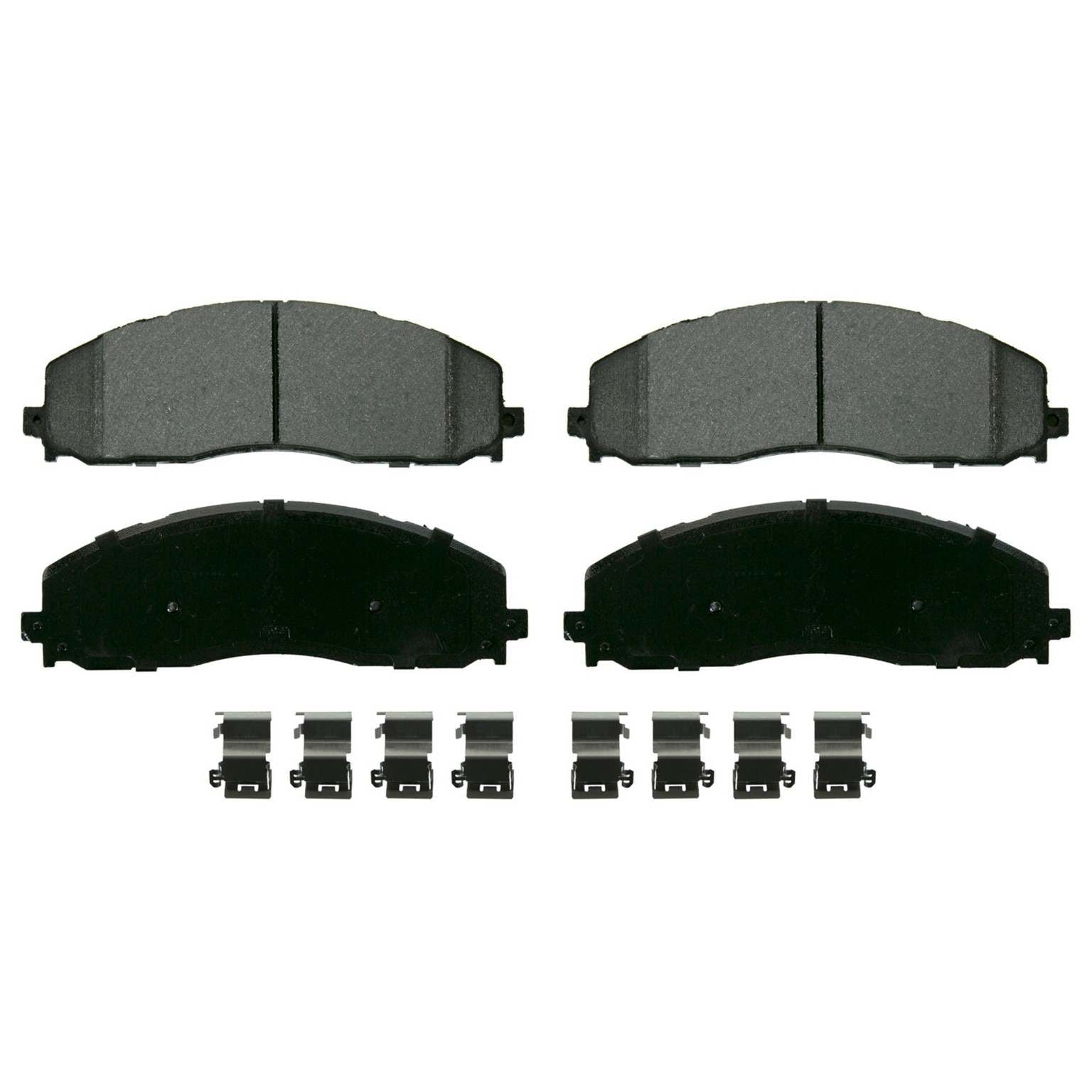 Wagner Brake Disc Brake Pad Set  top view frsport ZX1680