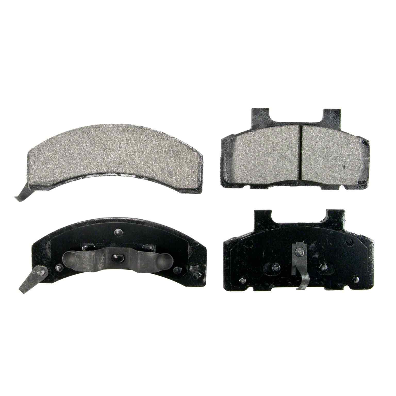 Wagner Brake Disc Brake Pad Set  top view frsport ZX215