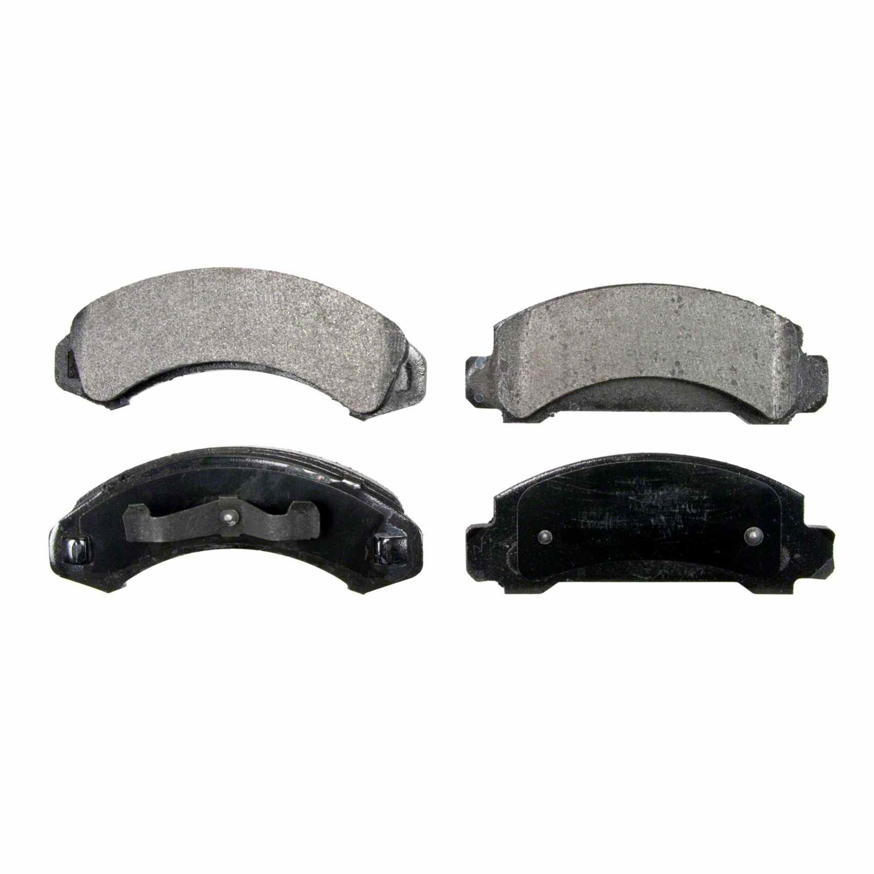 Wagner Brake Disc Brake Pad Set  top view frsport ZX249