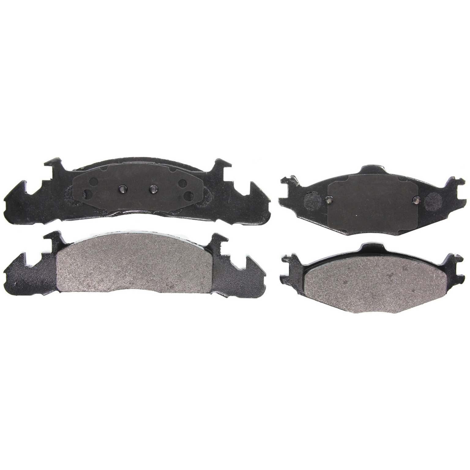 Wagner Brake Disc Brake Pad Set  top view frsport ZX259