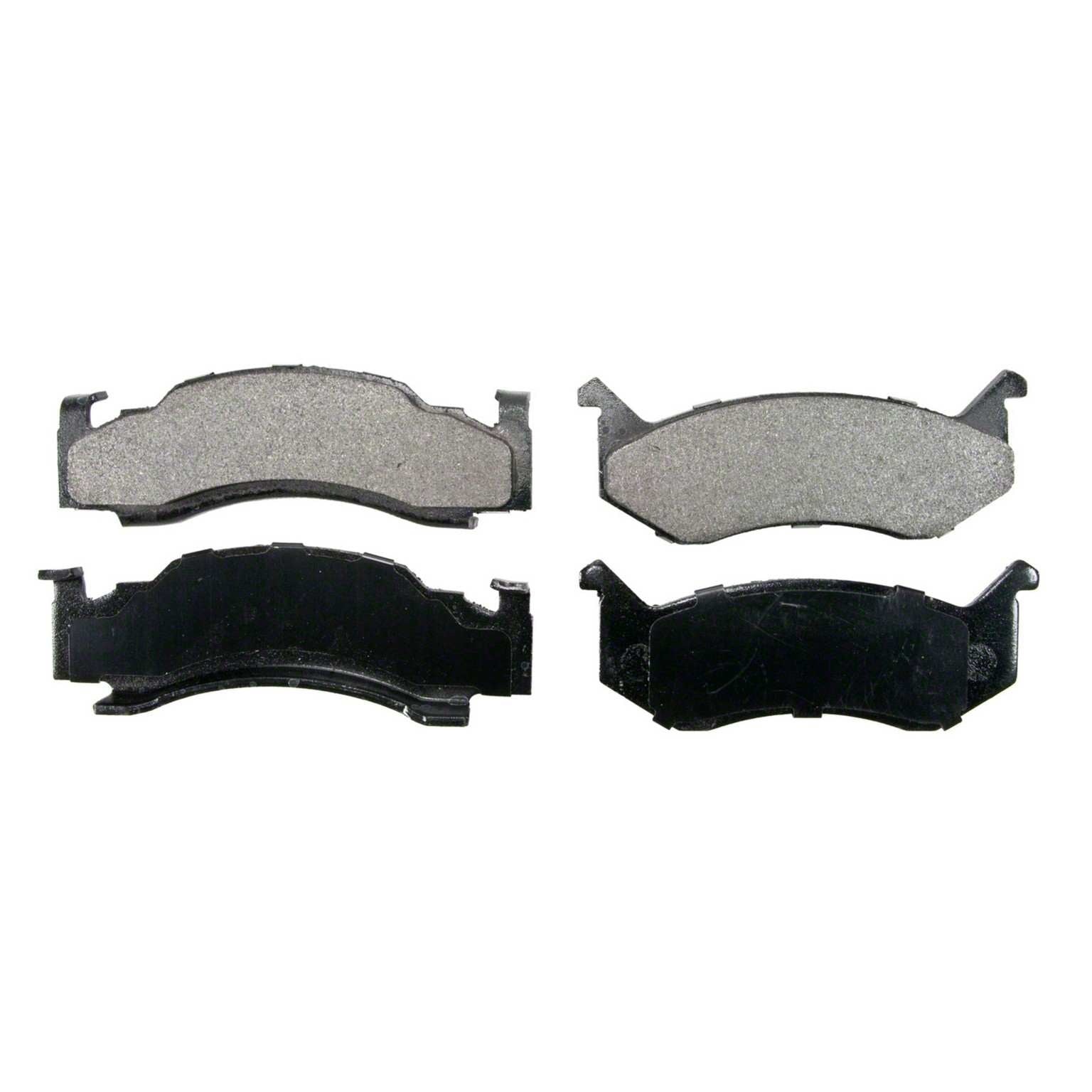 Wagner Brake Disc Brake Pad Set  top view frsport ZX269