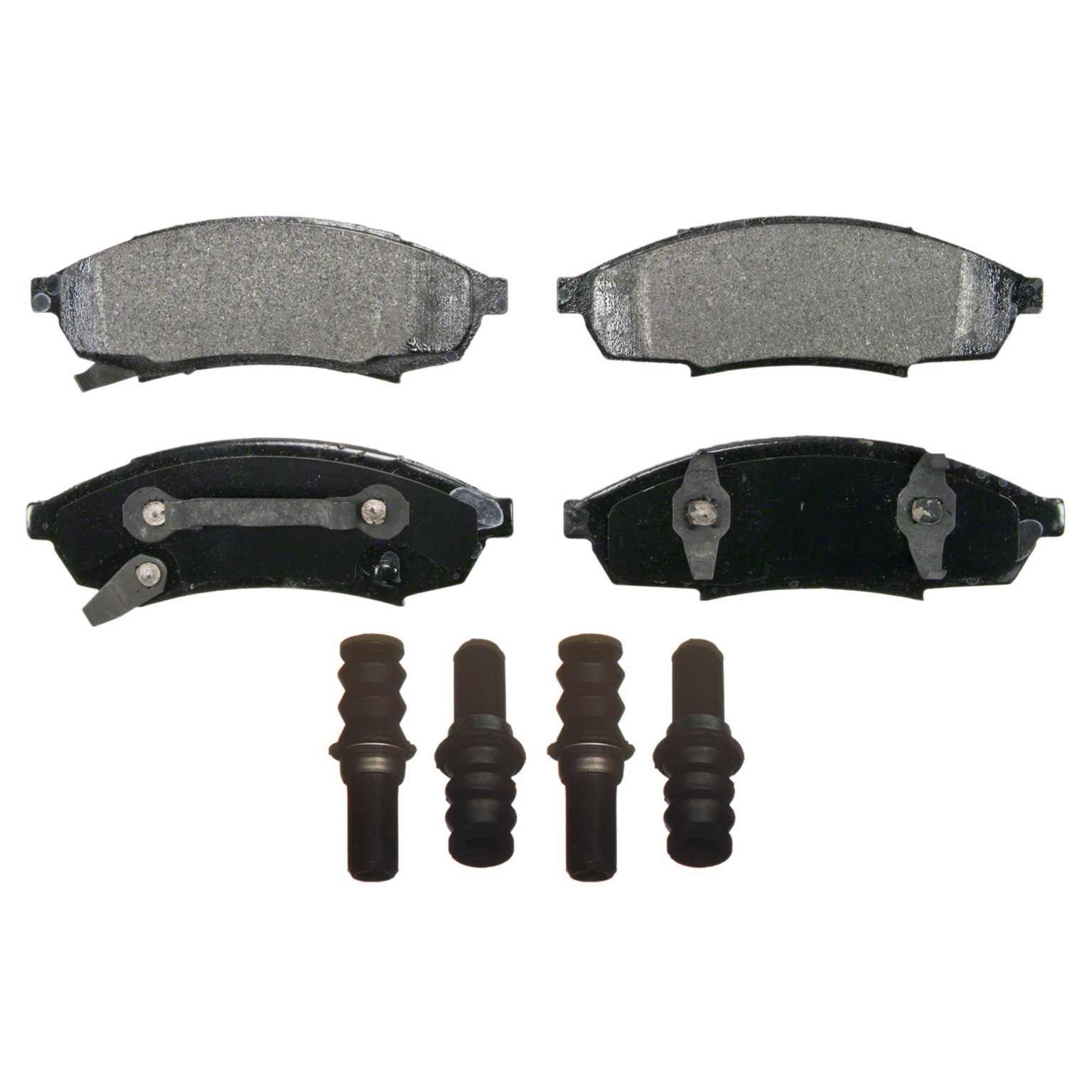 wagner brake disc brake pad set  frsport zx376