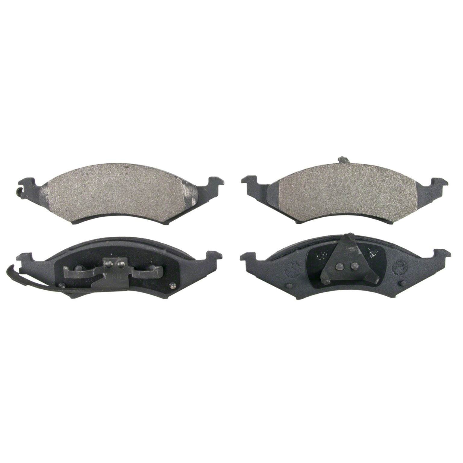 Wagner Brake Disc Brake Pad Set  top view frsport ZX421A