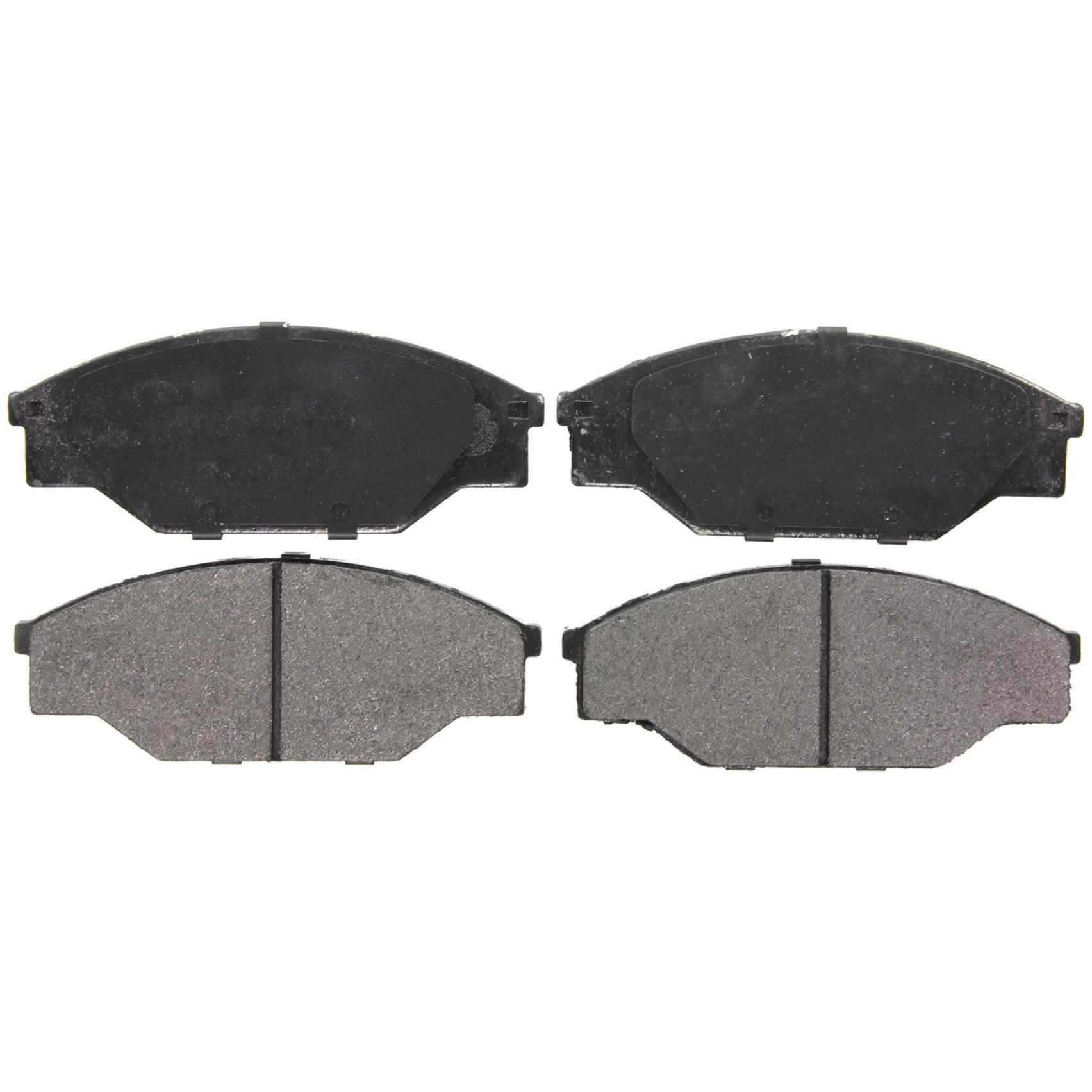 Wagner Brake Disc Brake Pad Set  top view frsport ZX438