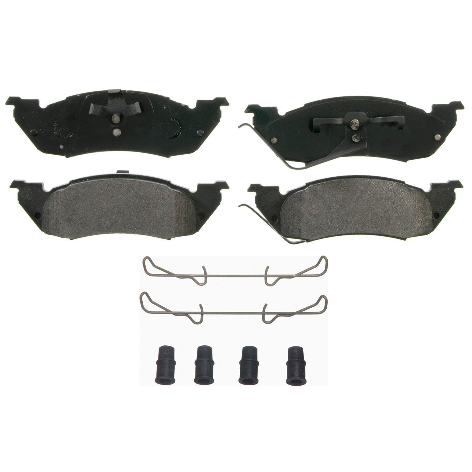 Wagner Brake Disc Brake Pad Set  top view frsport ZX529A