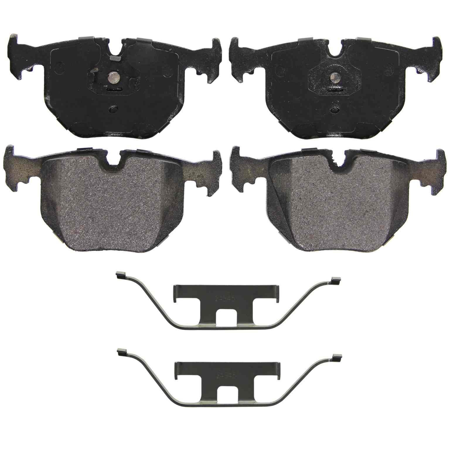 Wagner Brake Disc Brake Pad Set  top view frsport ZX548