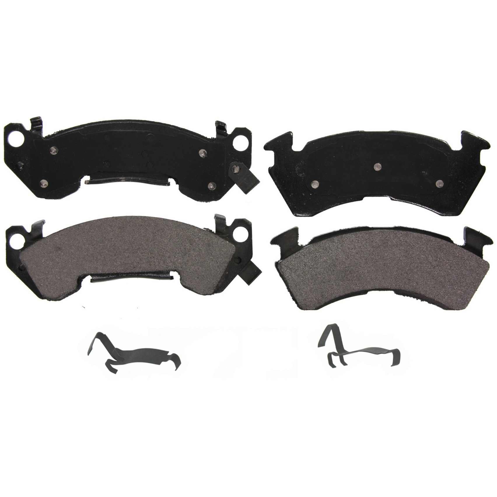 Wagner Brake Disc Brake Pad Set  top view frsport ZX614