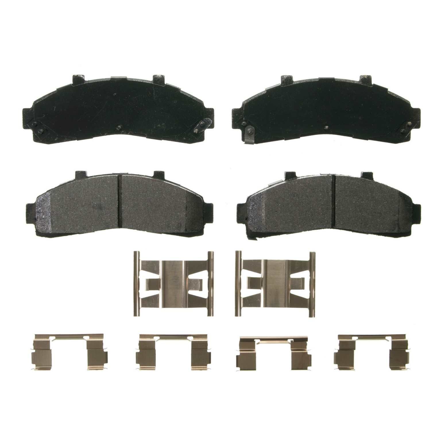 Wagner Brake Disc Brake Pad Set  top view frsport ZX652