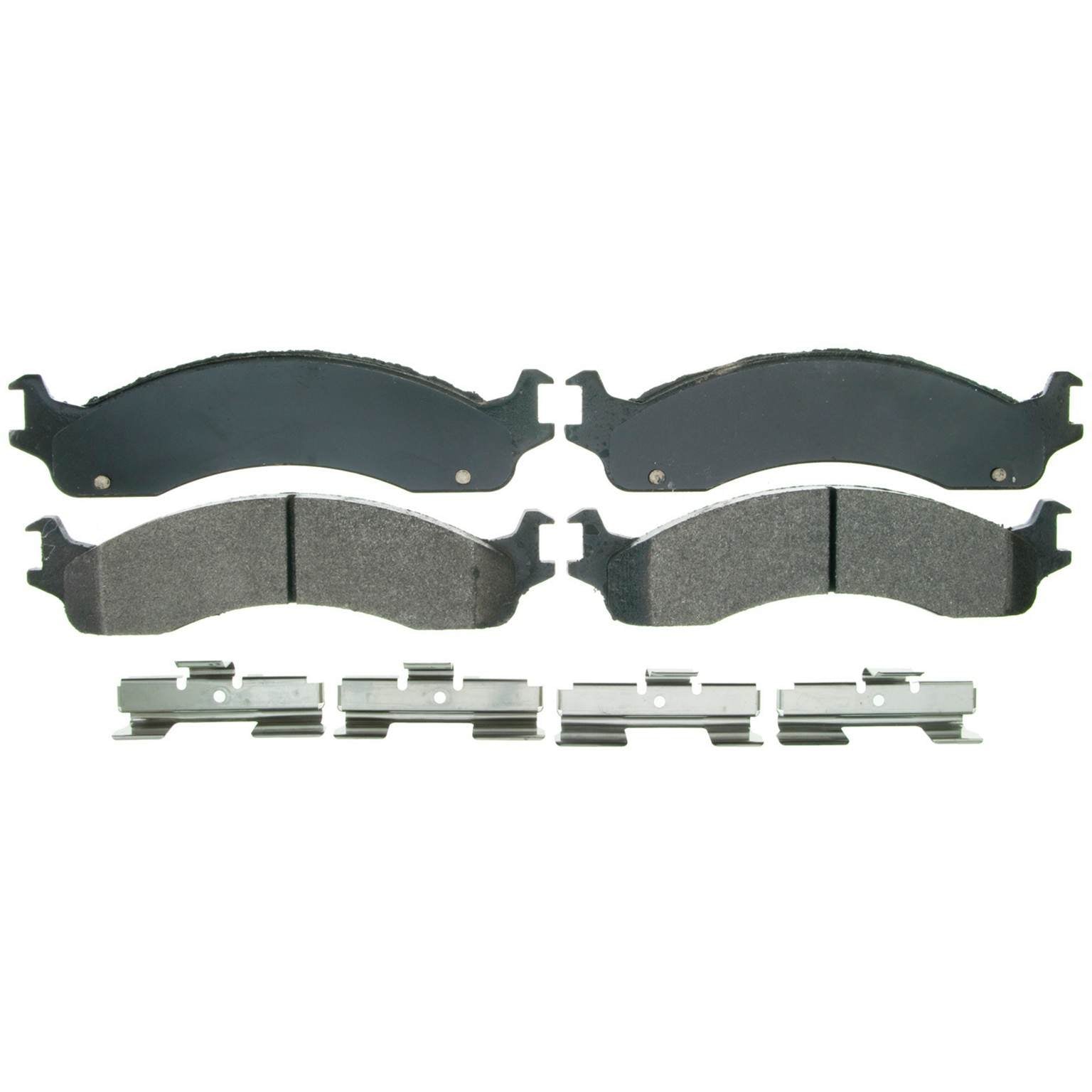 Wagner Brake Disc Brake Pad Set  top view frsport ZX655