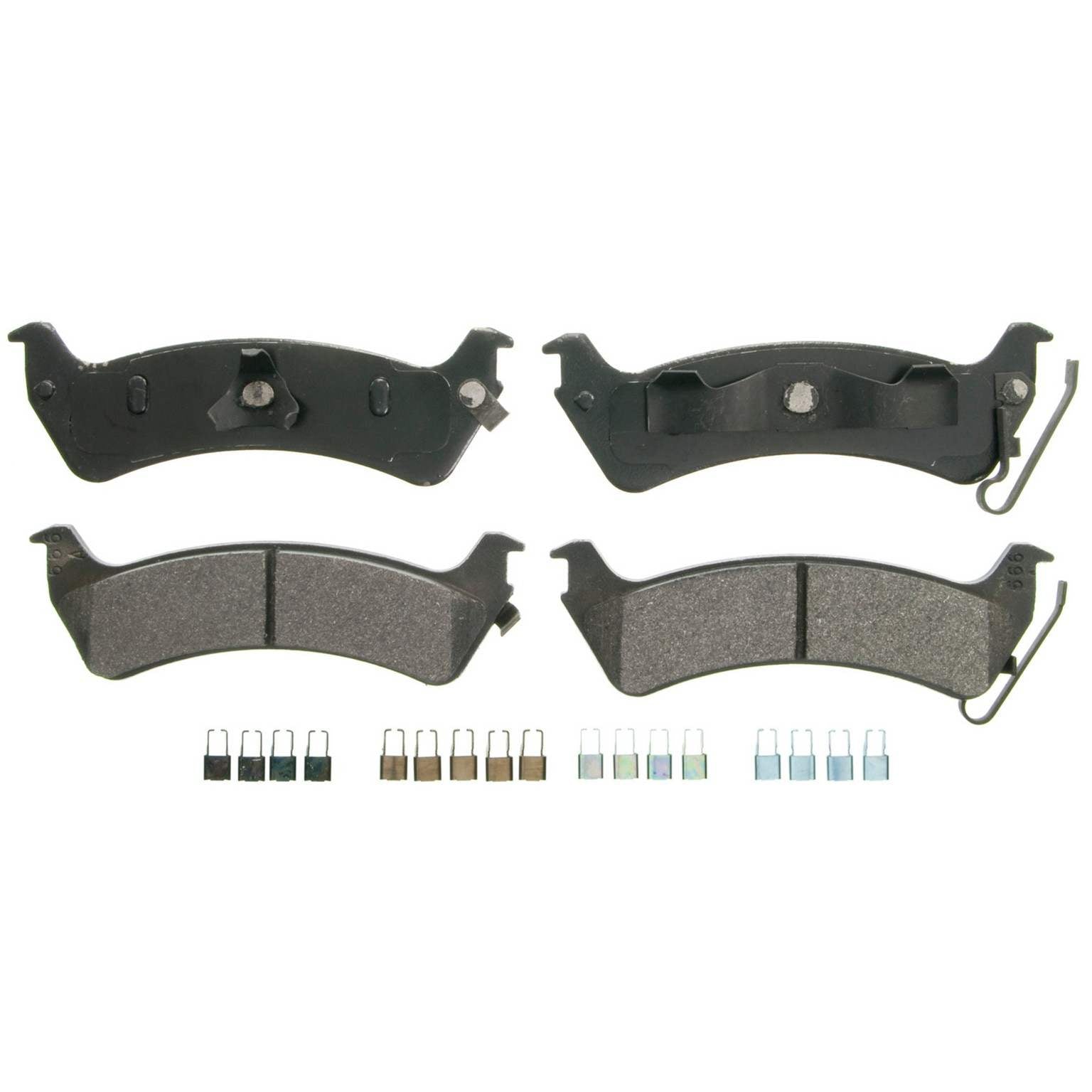 wagner brake disc brake pad set  frsport zx666