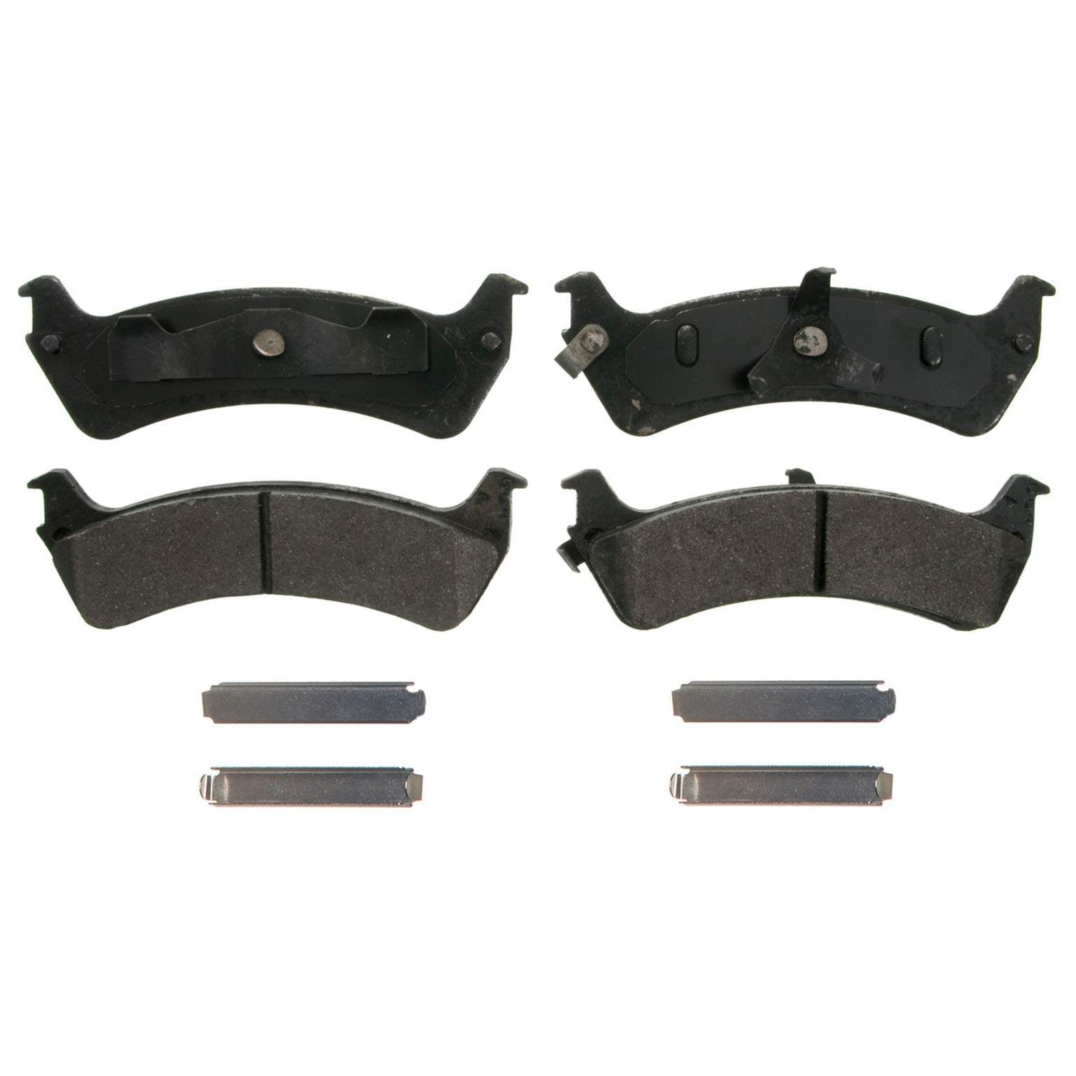 Wagner Brake Disc Brake Pad Set  top view frsport ZX667