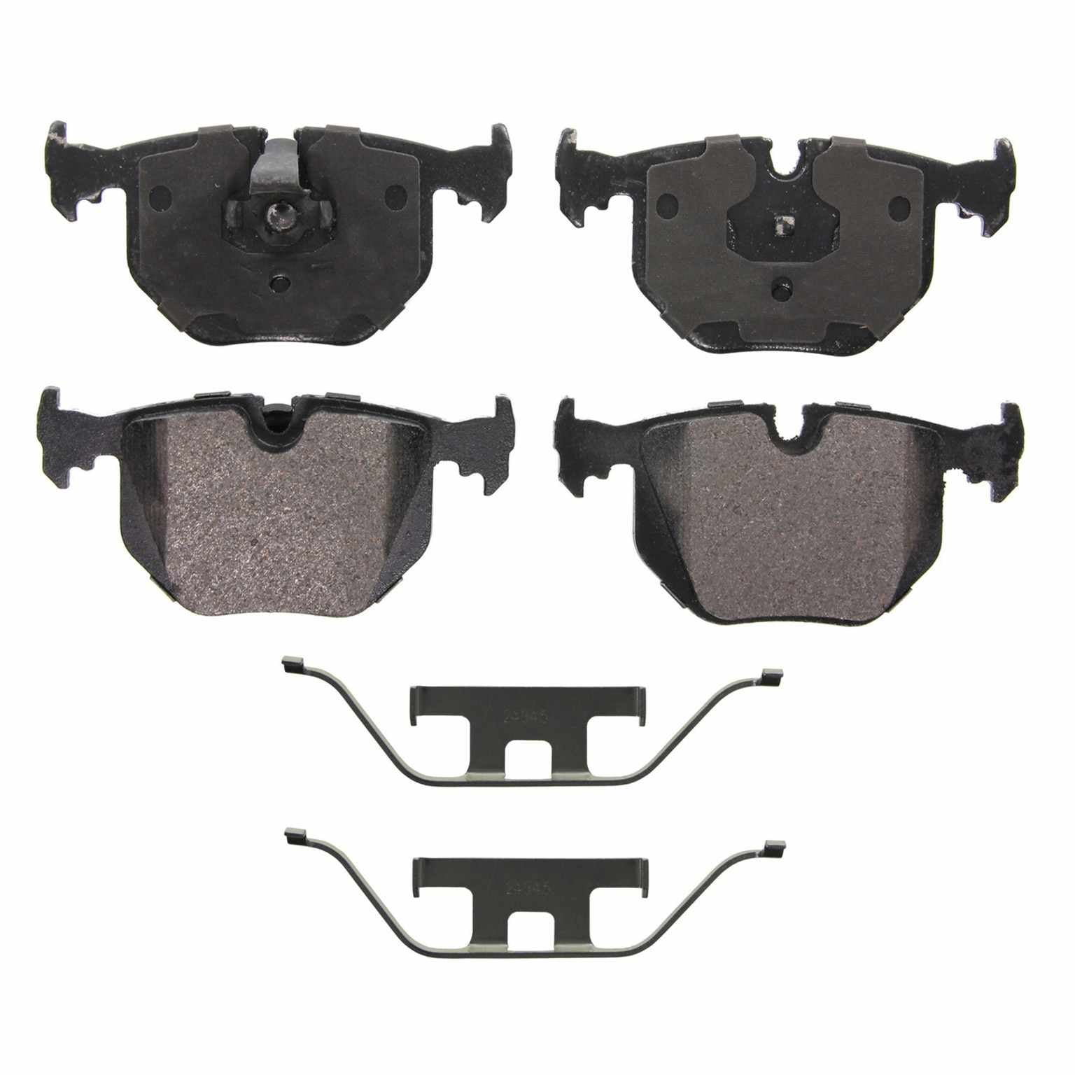 Wagner Brake Disc Brake Pad Set  top view frsport ZX683