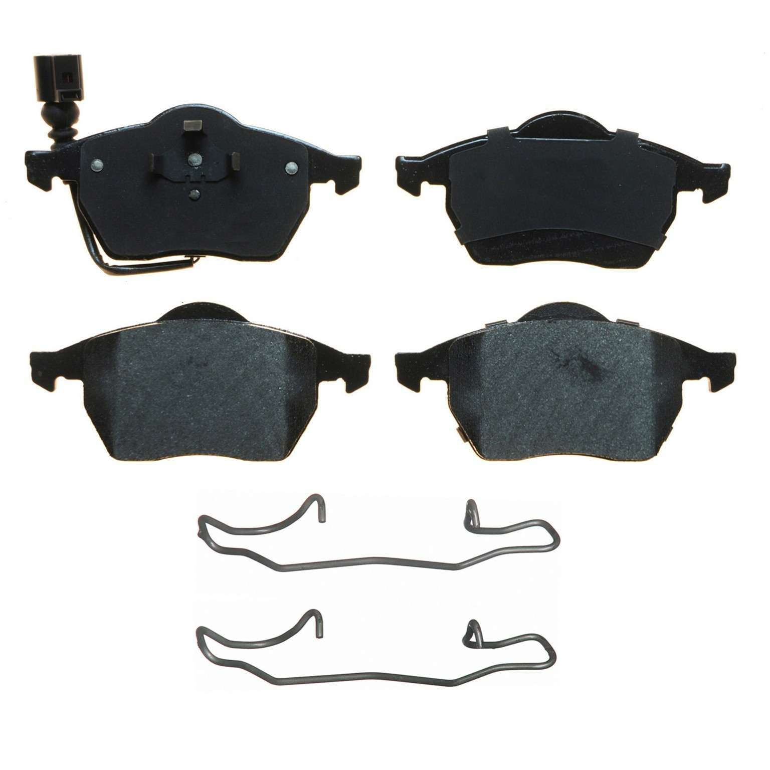 Wagner Brake Disc Brake Pad Set  top view frsport ZX687A