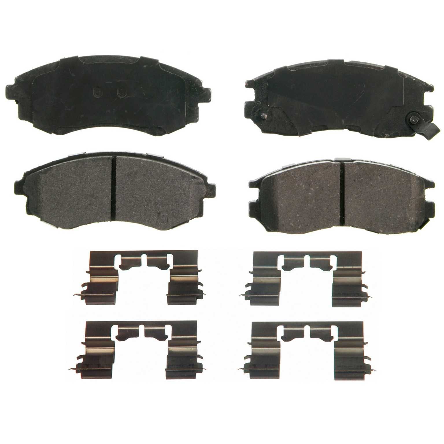 wagner brake disc brake pad set  frsport zx700