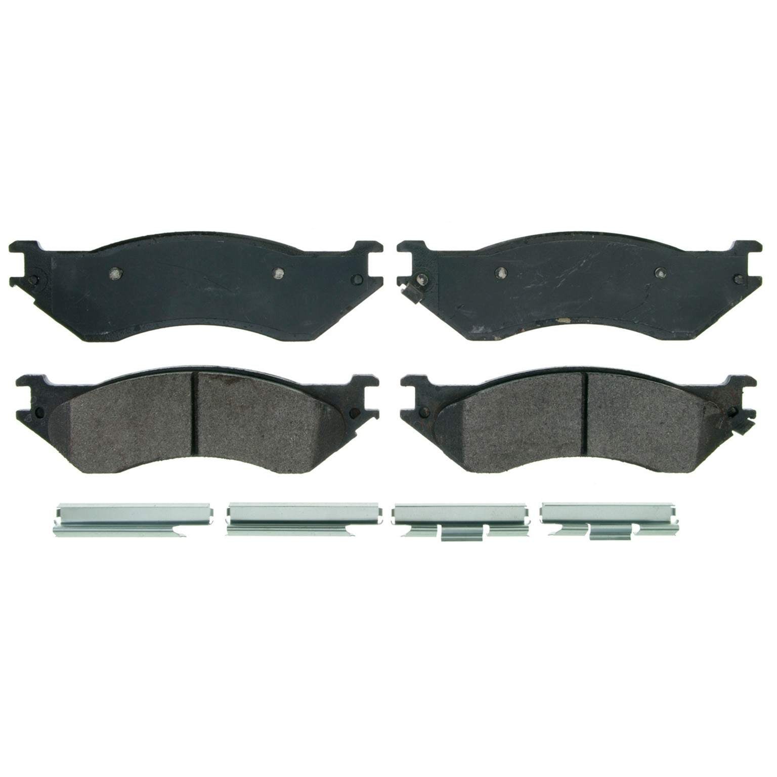 Wagner Brake Disc Brake Pad Set  top view frsport ZX702