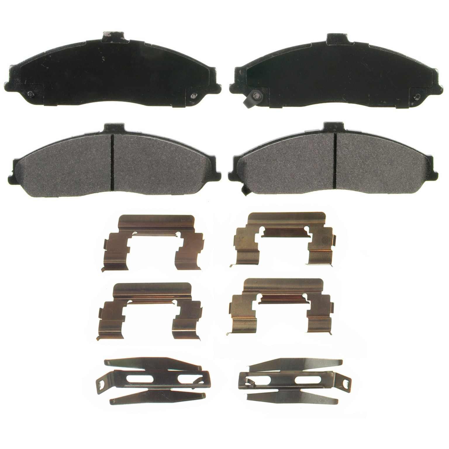 wagner brake disc brake pad set  frsport zx731