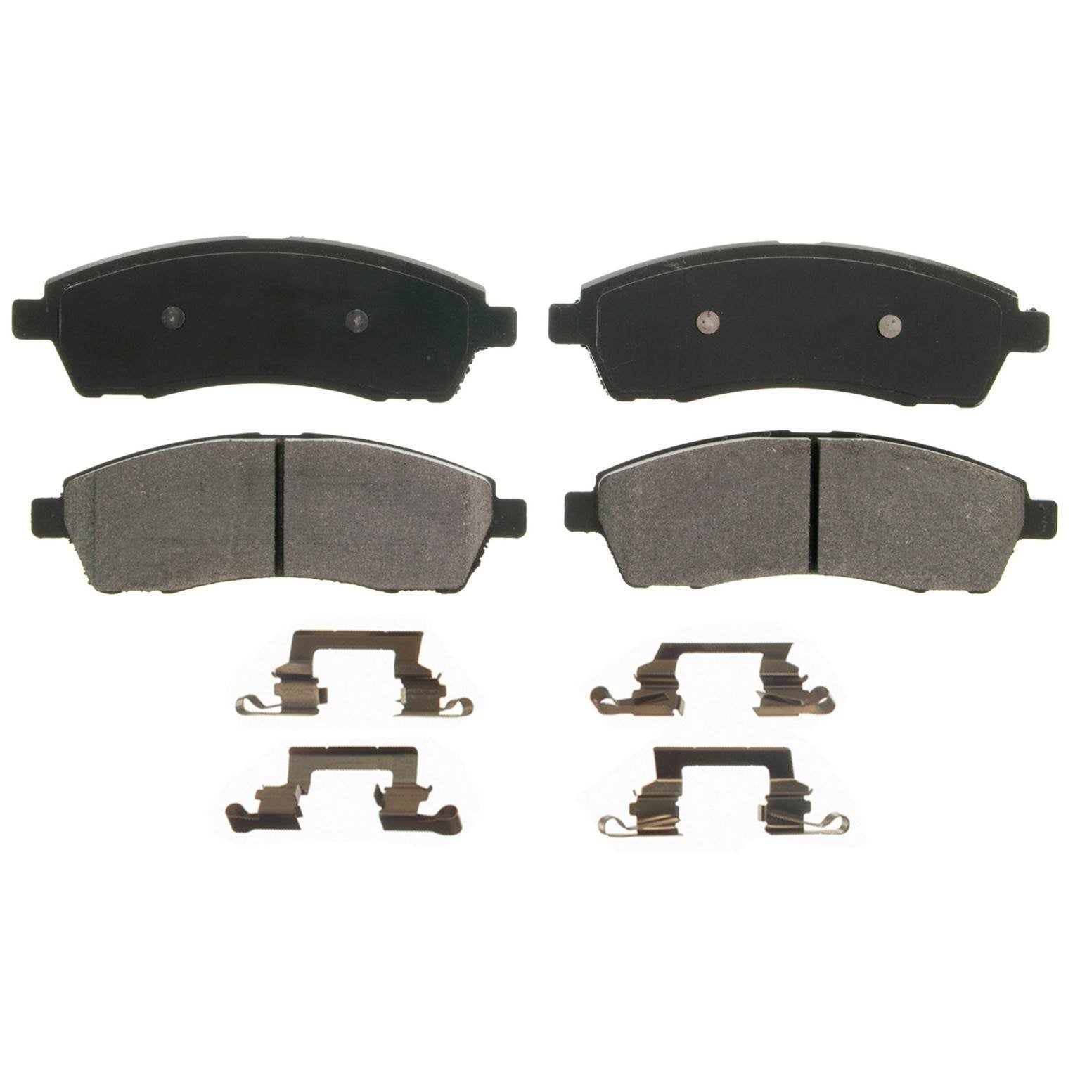 Wagner Brake Disc Brake Pad Set  top view frsport ZX757