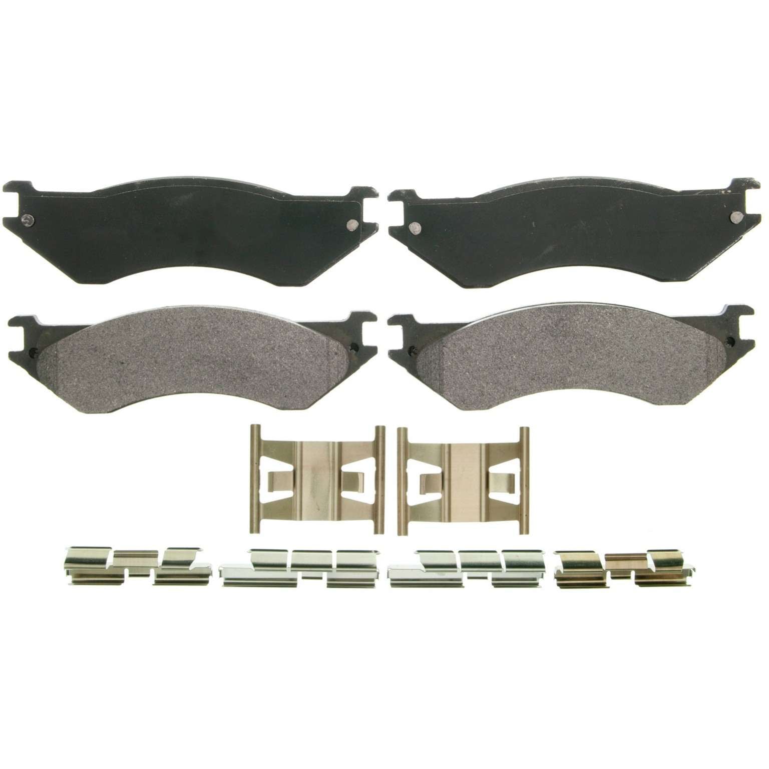 Wagner Brake Disc Brake Pad Set  top view frsport ZX758