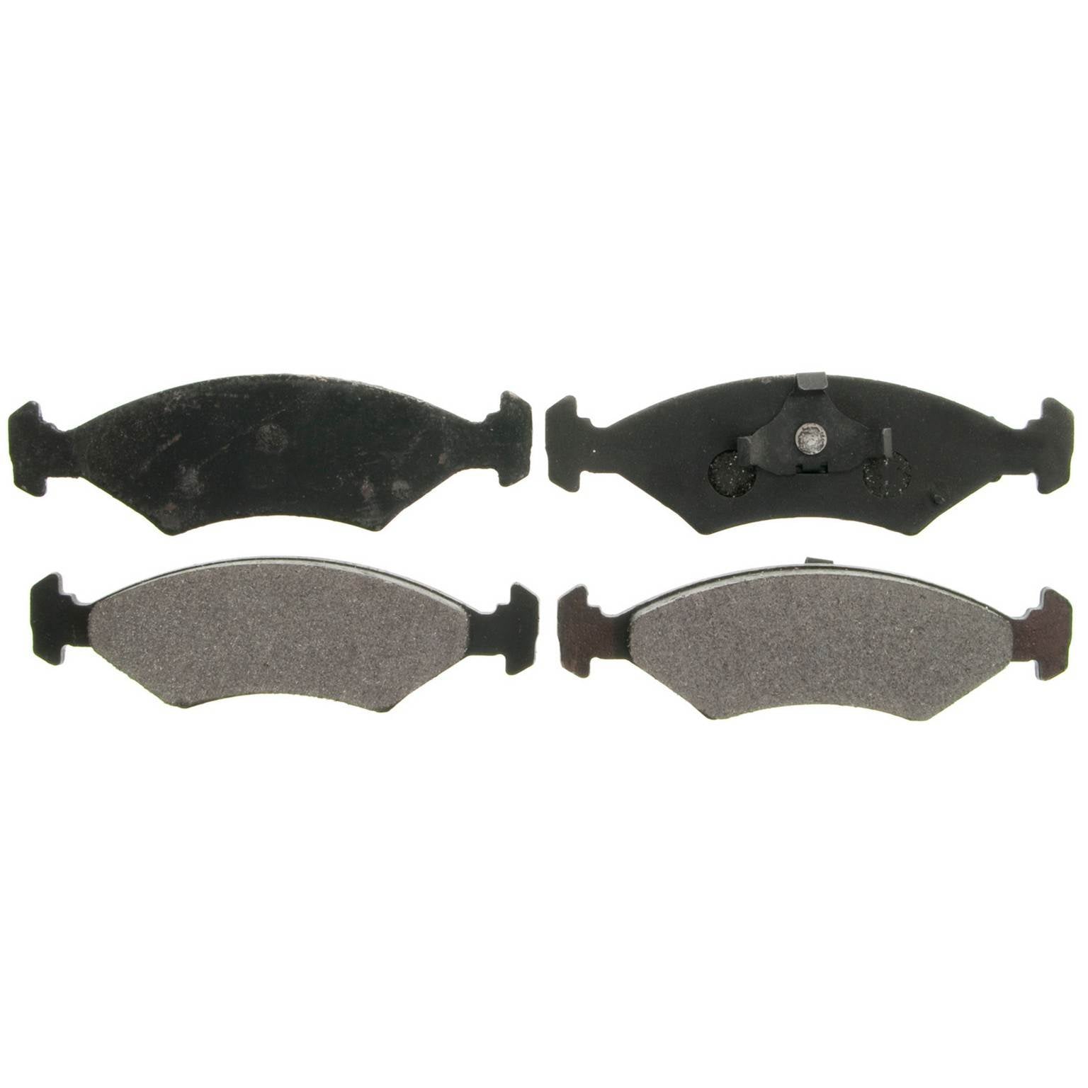 Wagner Brake Disc Brake Pad Set  top view frsport ZX766