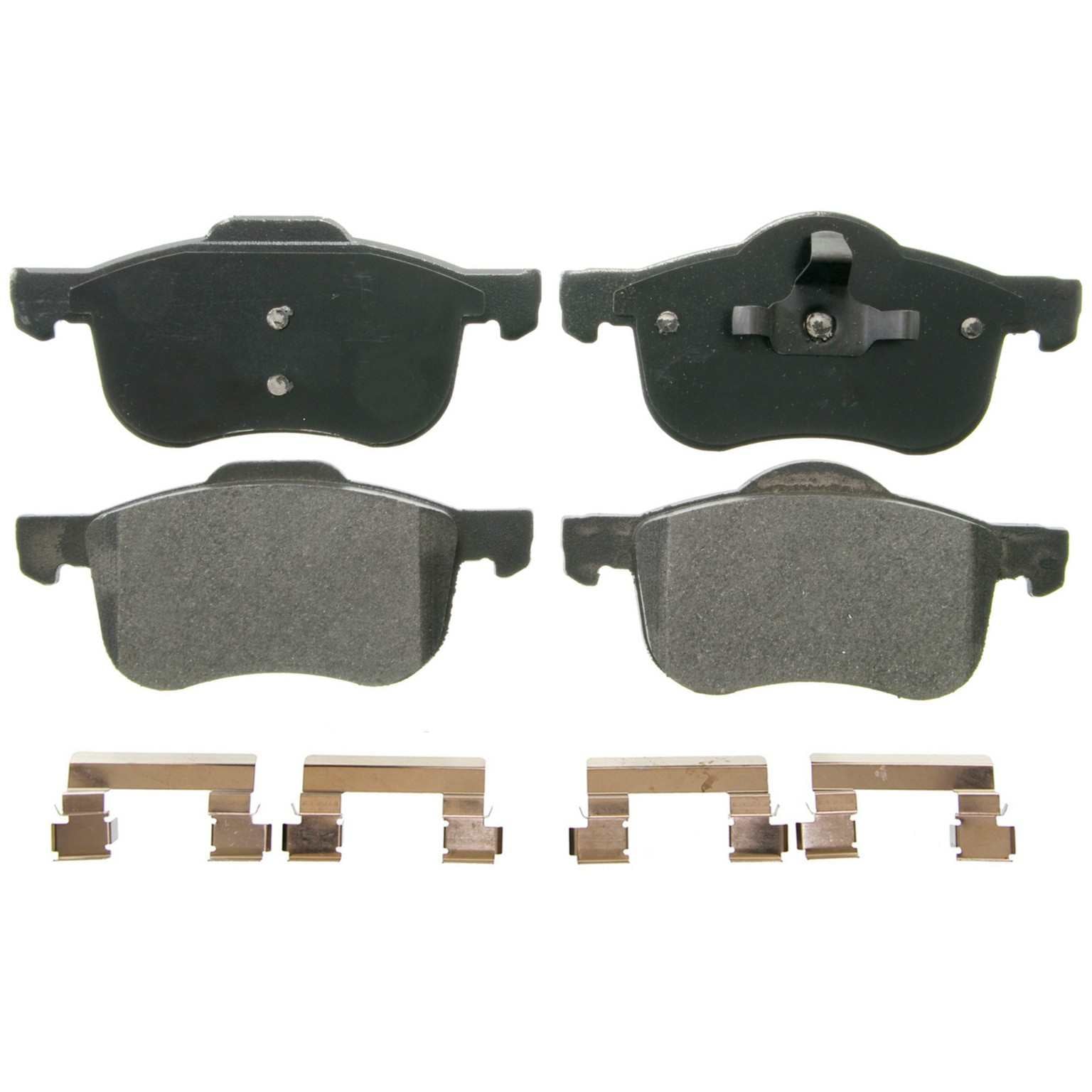 Wagner Brake Disc Brake Pad Set  top view frsport ZX794