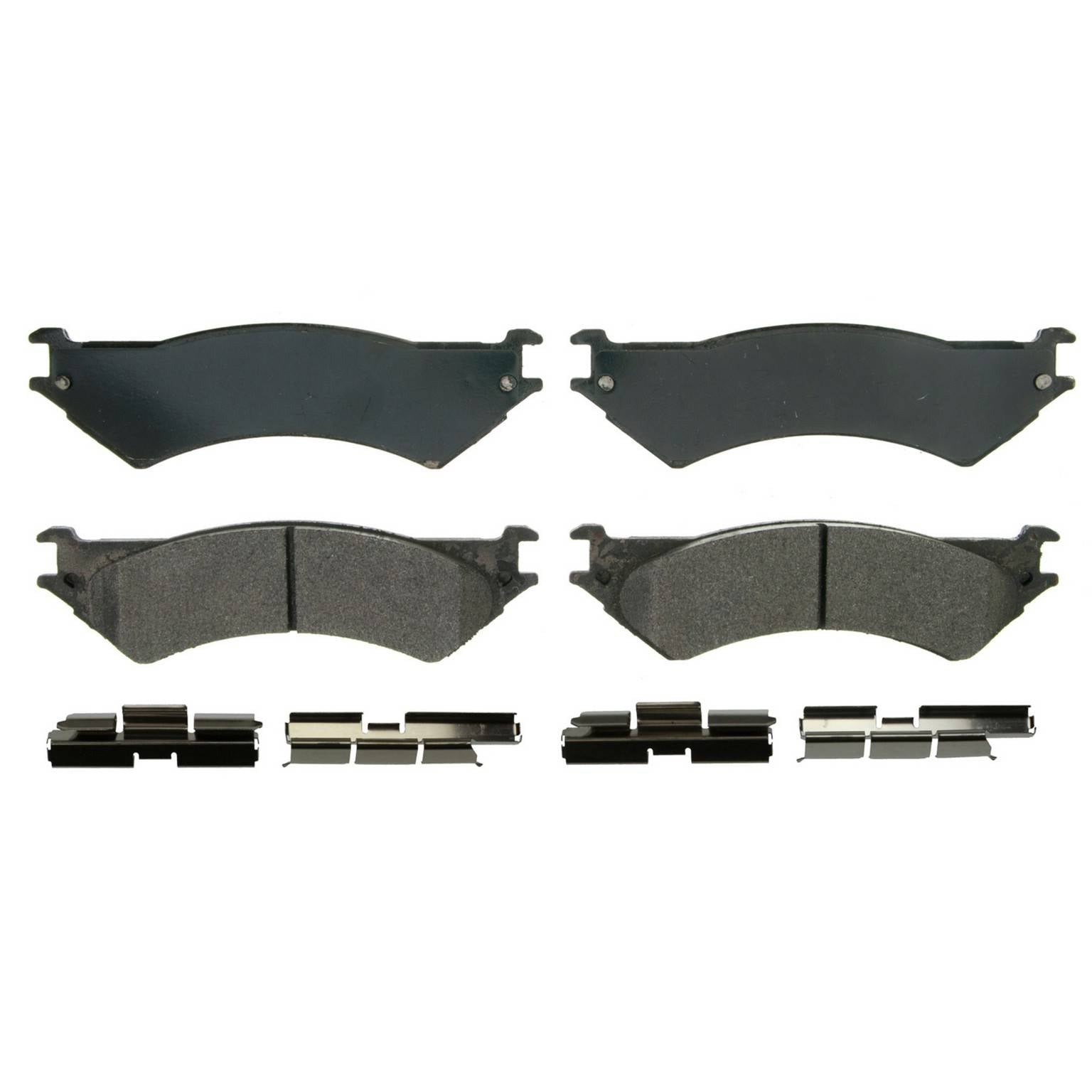 Wagner Brake Disc Brake Pad Set  top view frsport ZX802