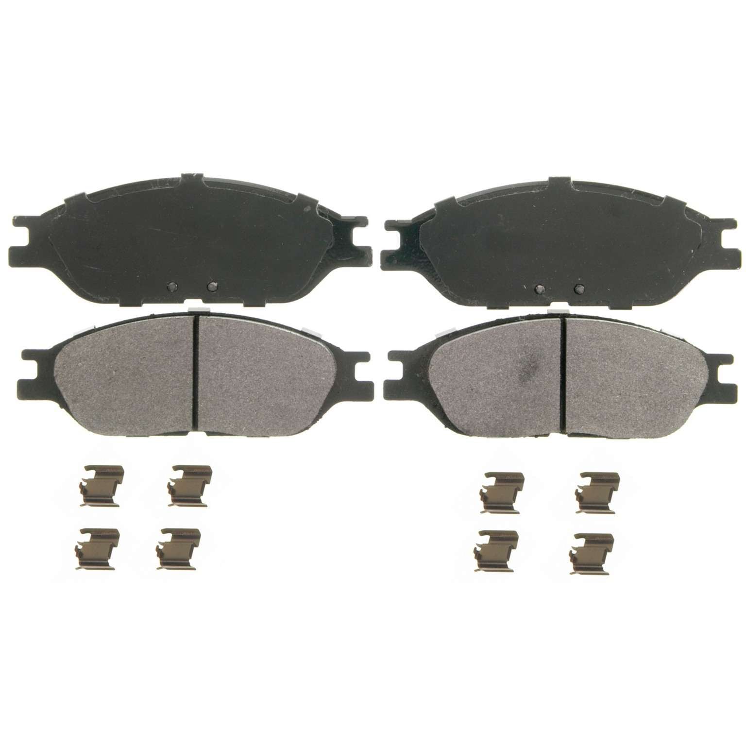 Wagner Brake Disc Brake Pad Set  top view frsport ZX803