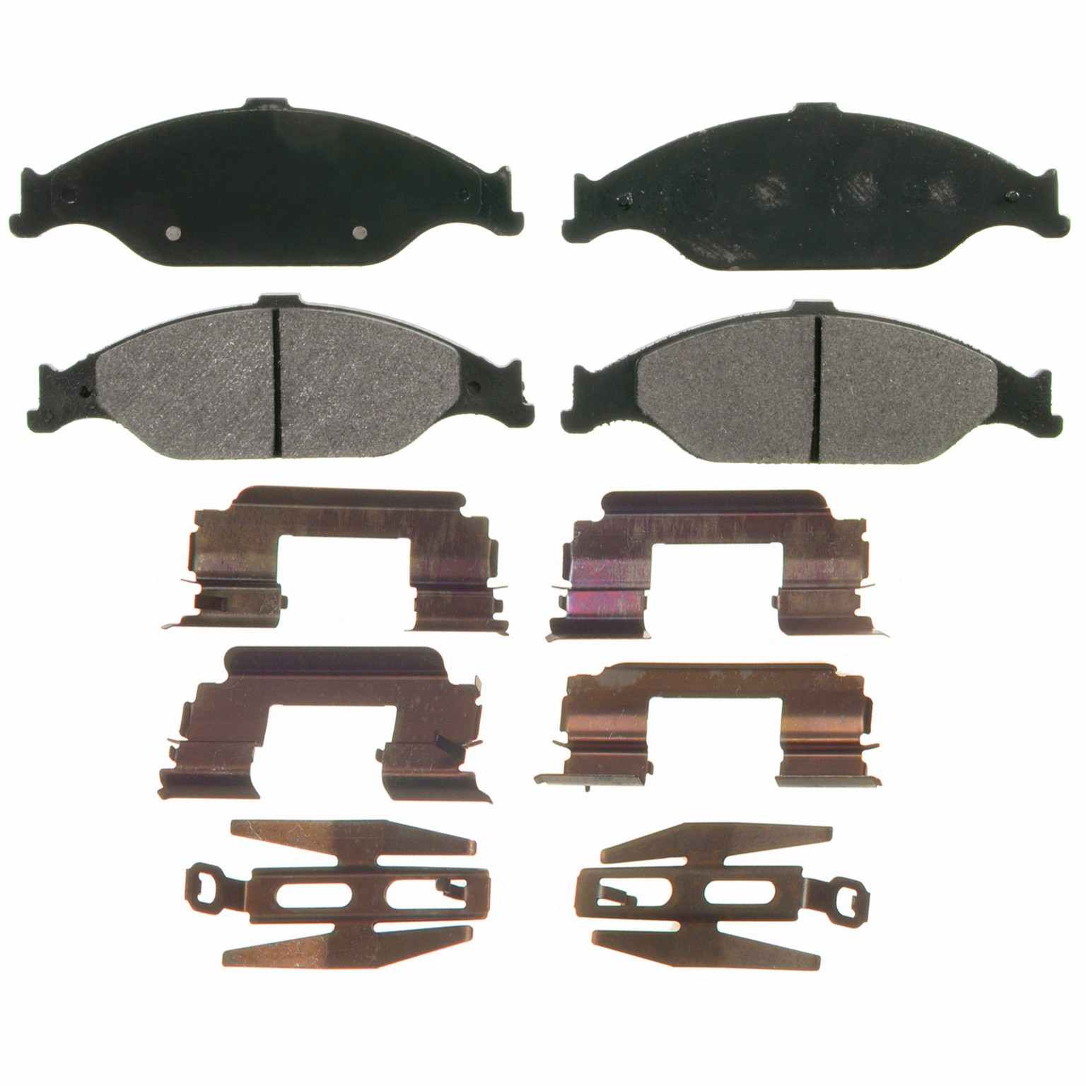 Wagner Brake Disc Brake Pad Set  top view frsport ZX804