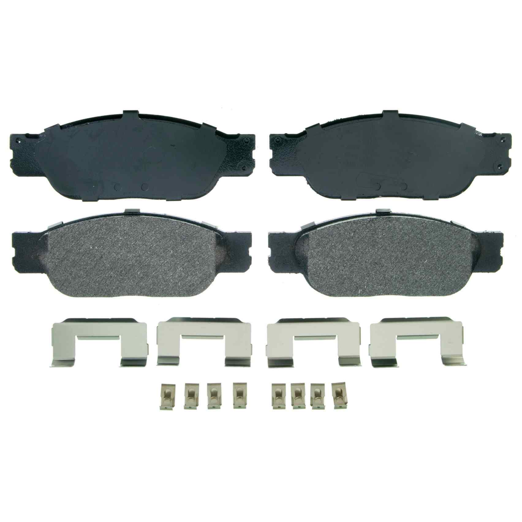 Wagner Brake Disc Brake Pad Set  top view frsport ZX805