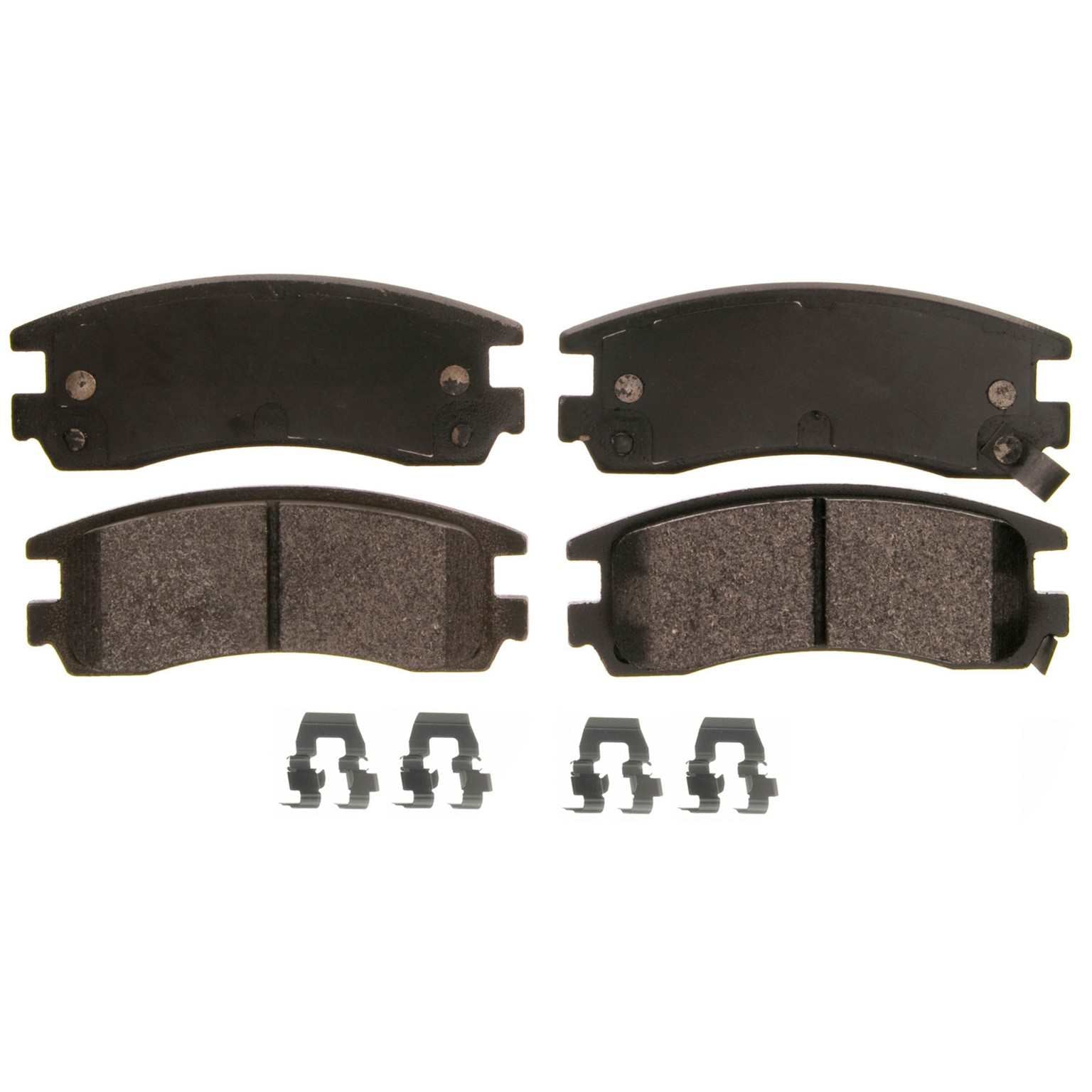 Wagner Brake Disc Brake Pad Set  top view frsport ZX814