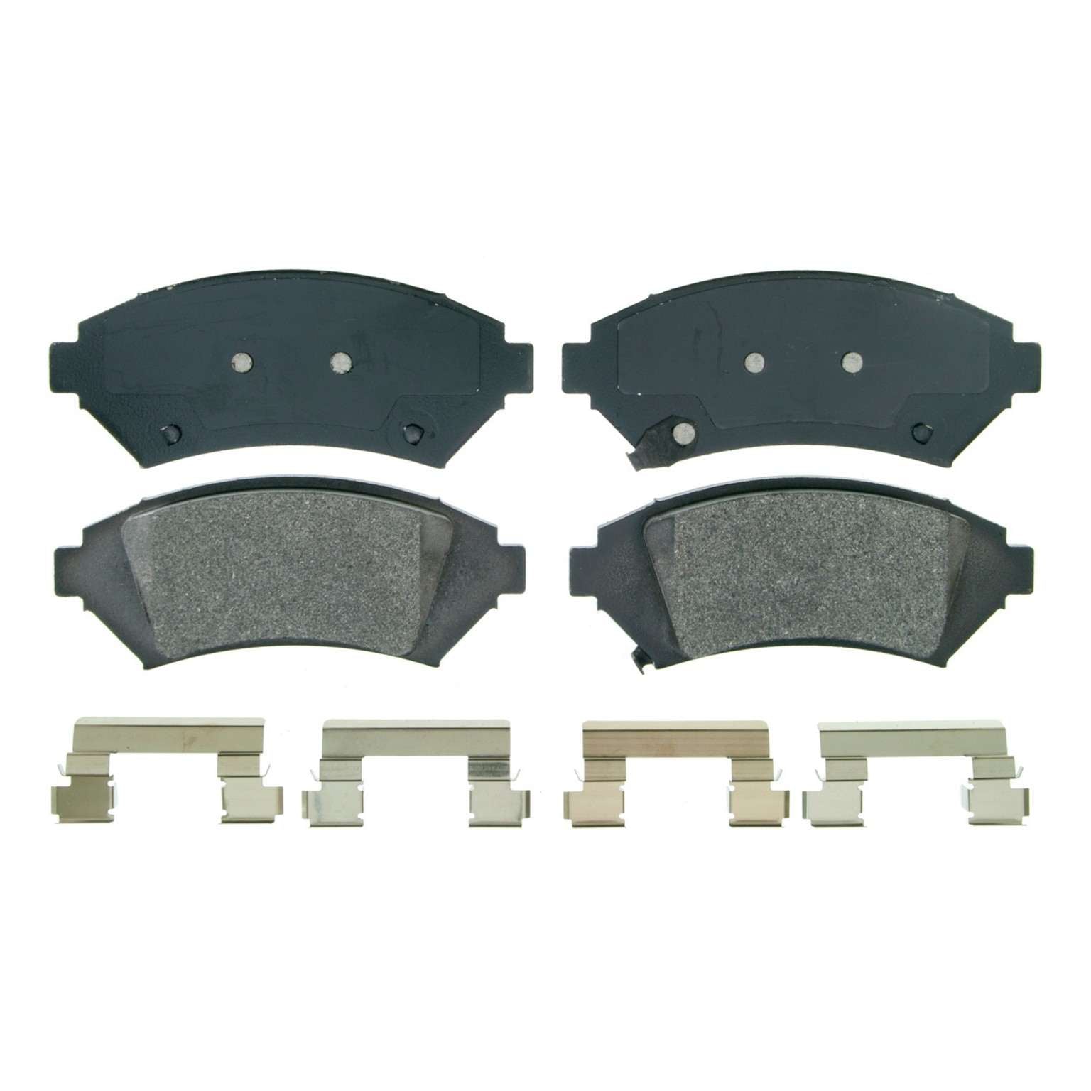 Wagner Brake Disc Brake Pad Set  top view frsport ZX818