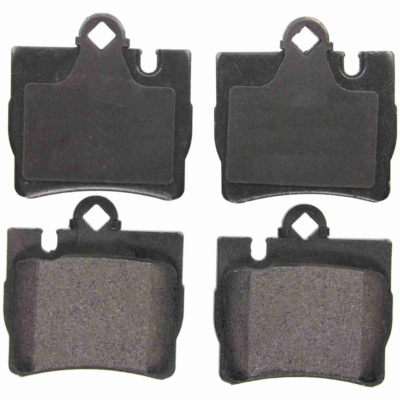 Wagner Brake Disc Brake Pad Set  top view frsport ZX848