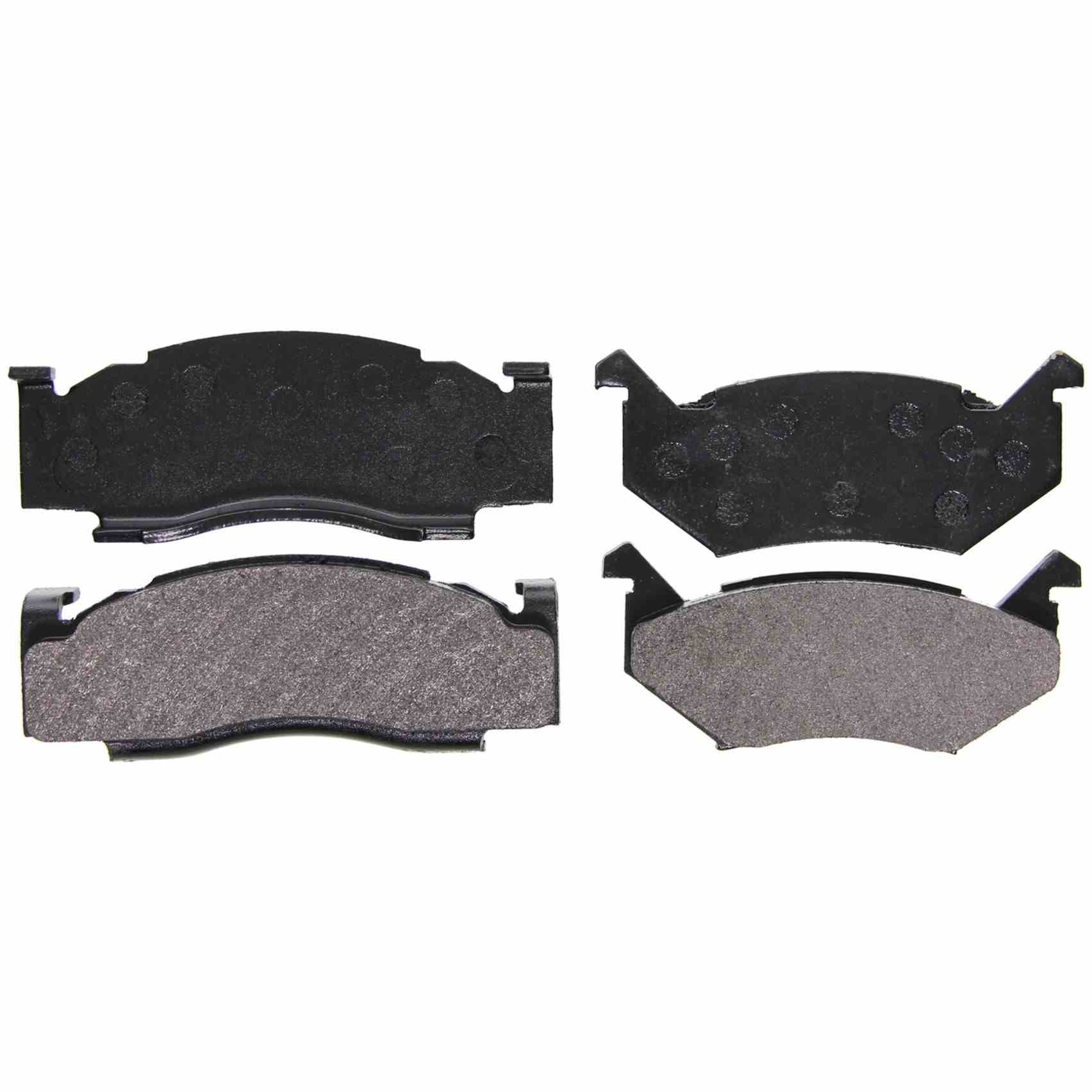 Wagner Brake Disc Brake Pad Set  top view frsport ZX84