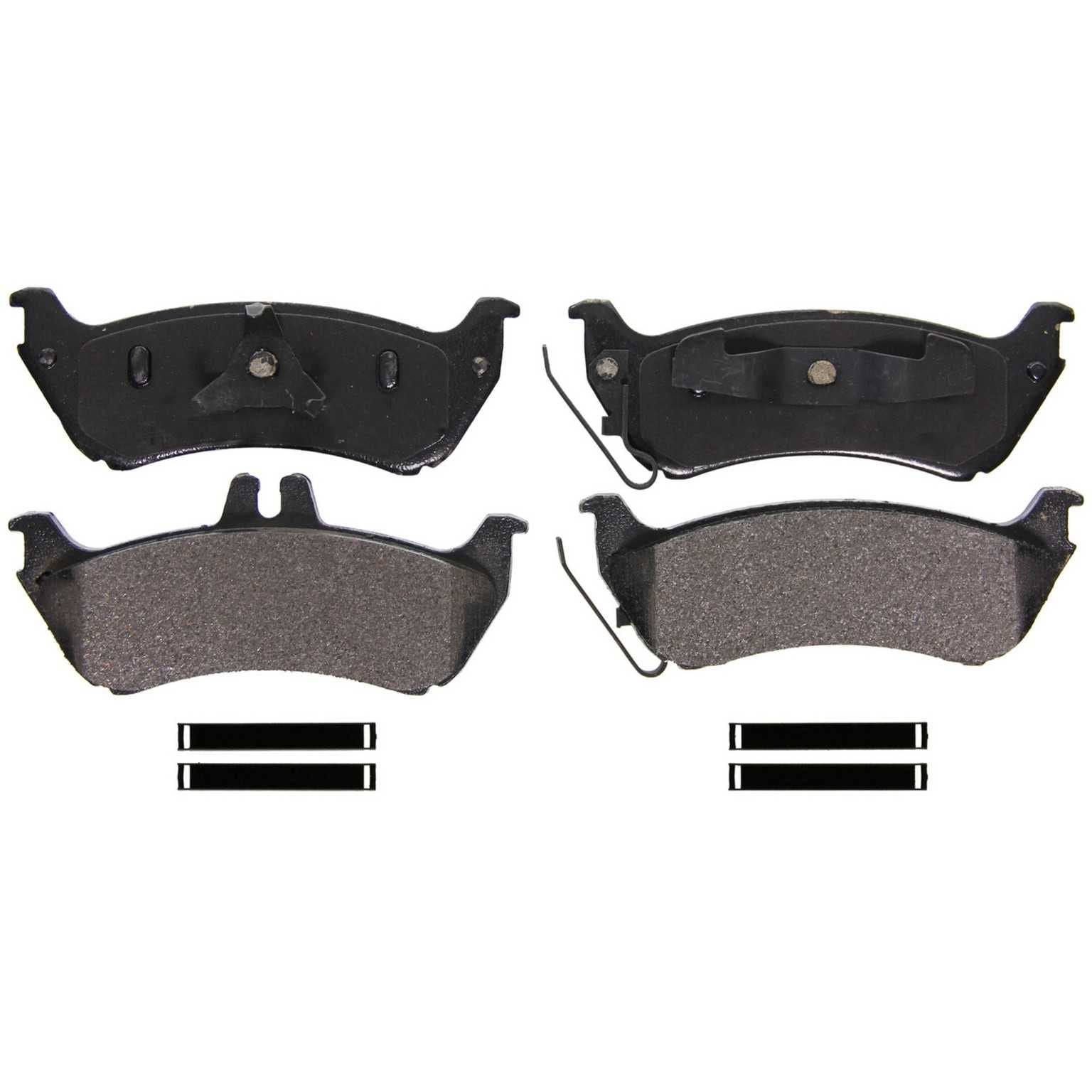 wagner brake disc brake pad set  frsport zx875