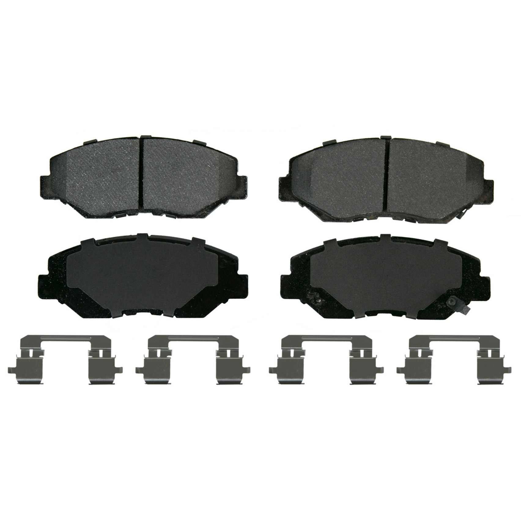 Wagner Brake Disc Brake Pad Set  top view frsport ZX914A