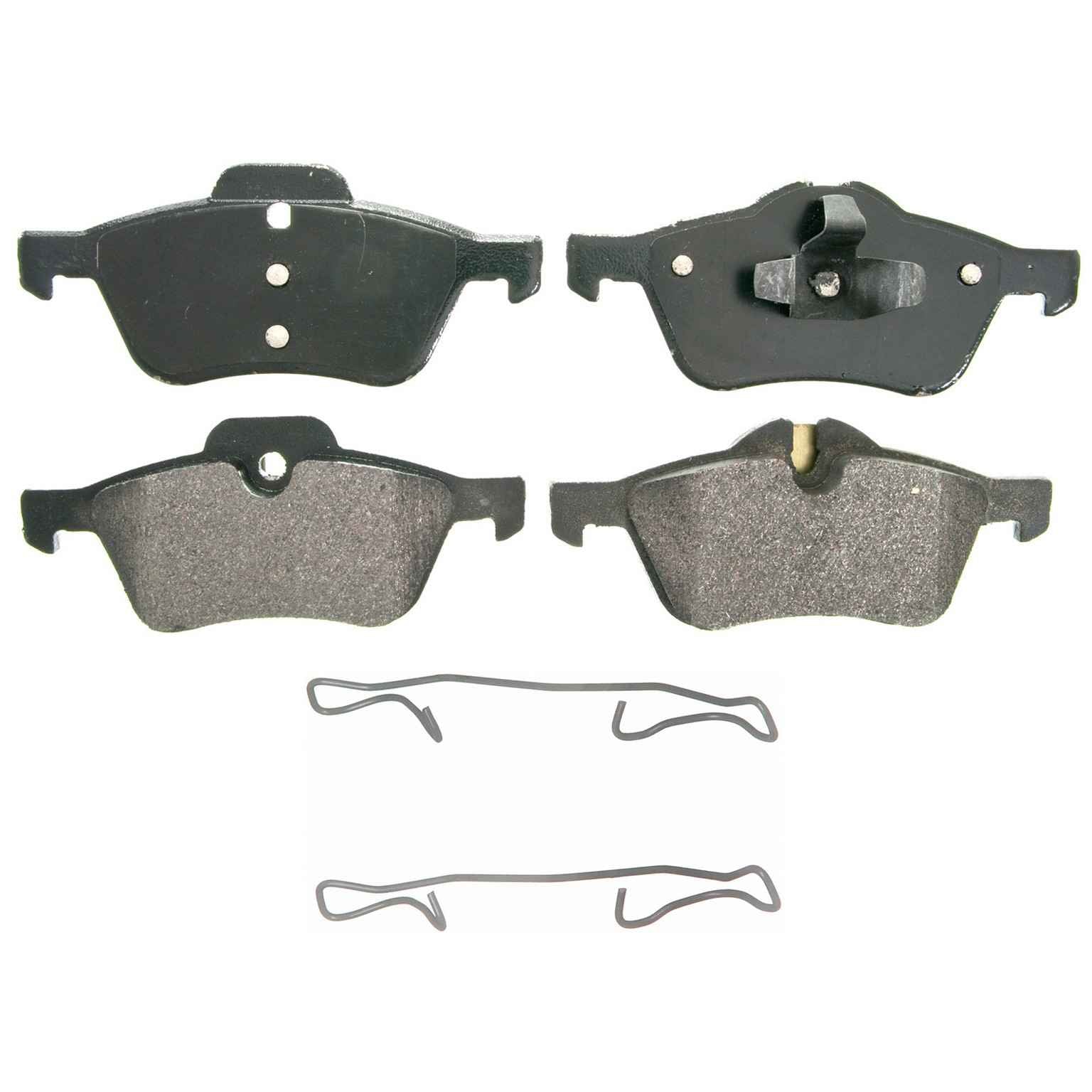 Wagner Brake Disc Brake Pad Set  top view frsport ZX939