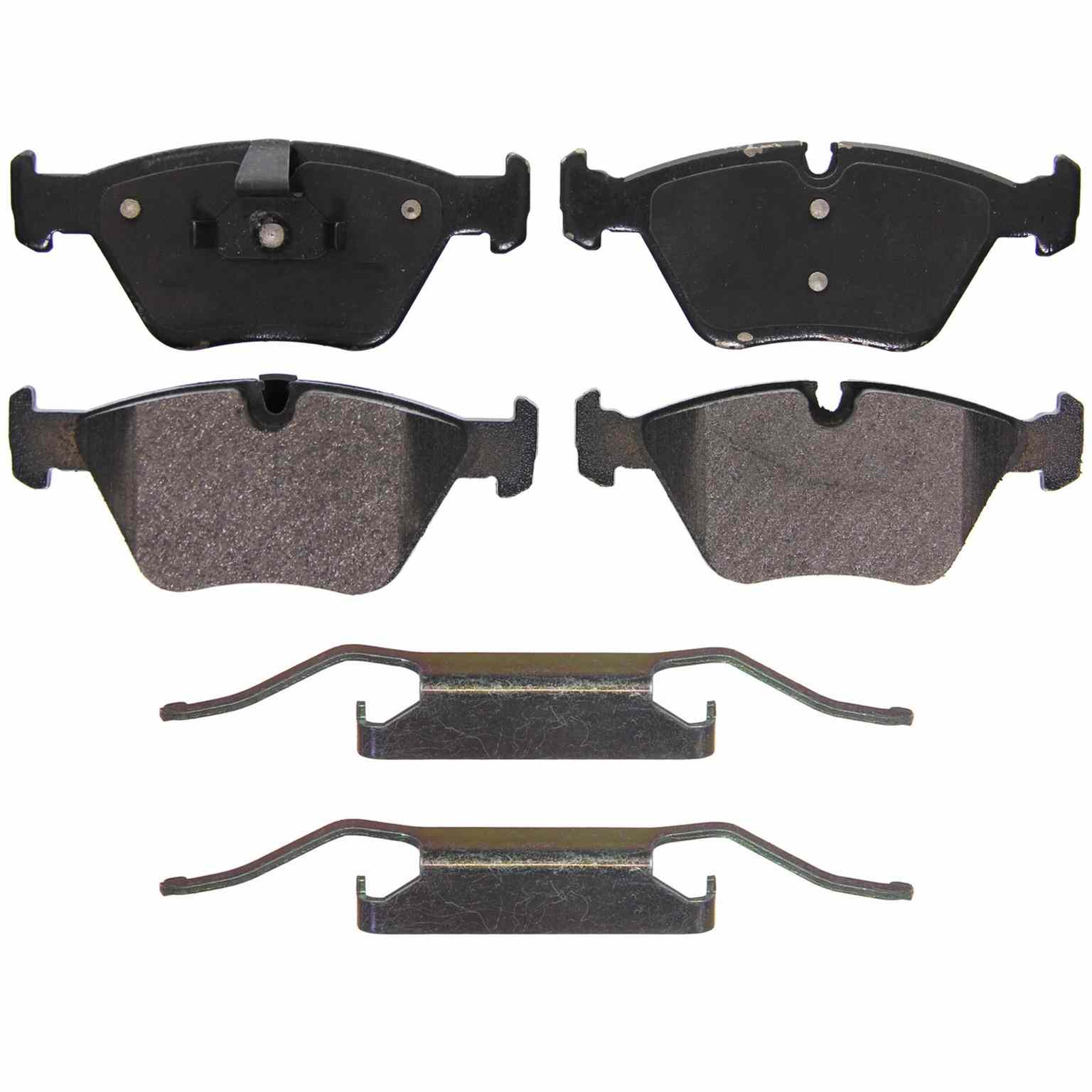 Wagner Brake Disc Brake Pad Set  top view frsport ZX946