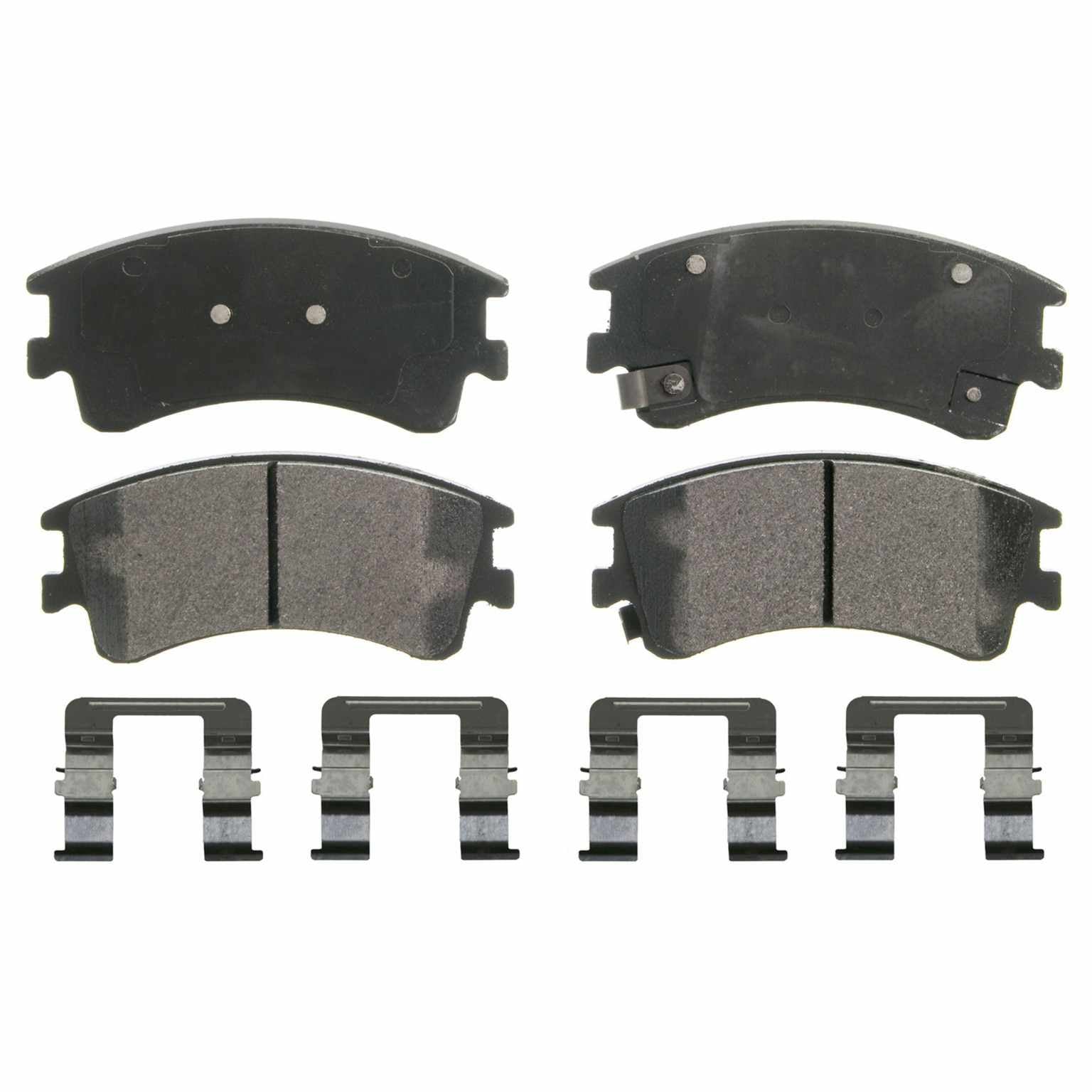 Wagner Brake Disc Brake Pad Set  top view frsport ZX957