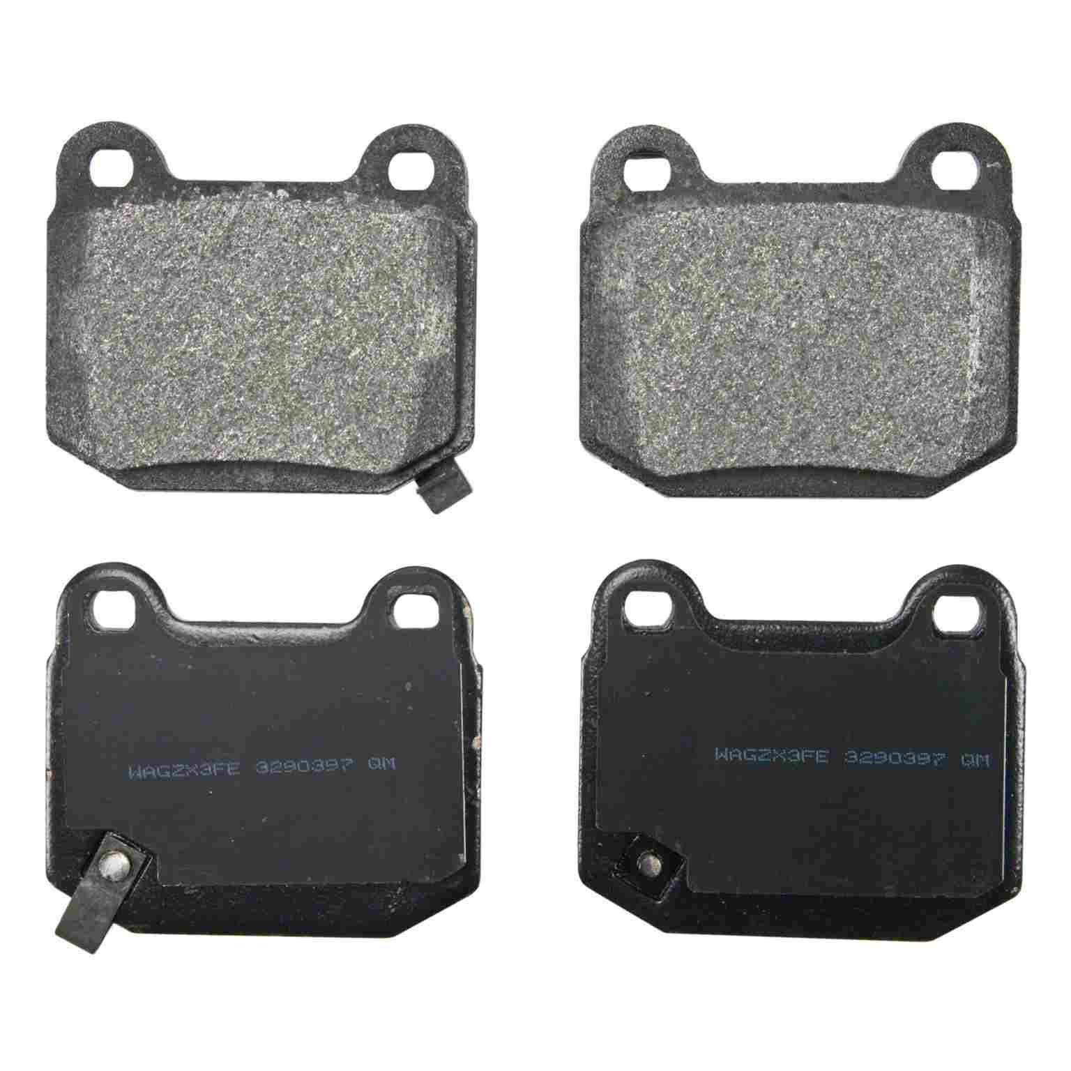 wagner brake disc brake pad set  frsport zx961