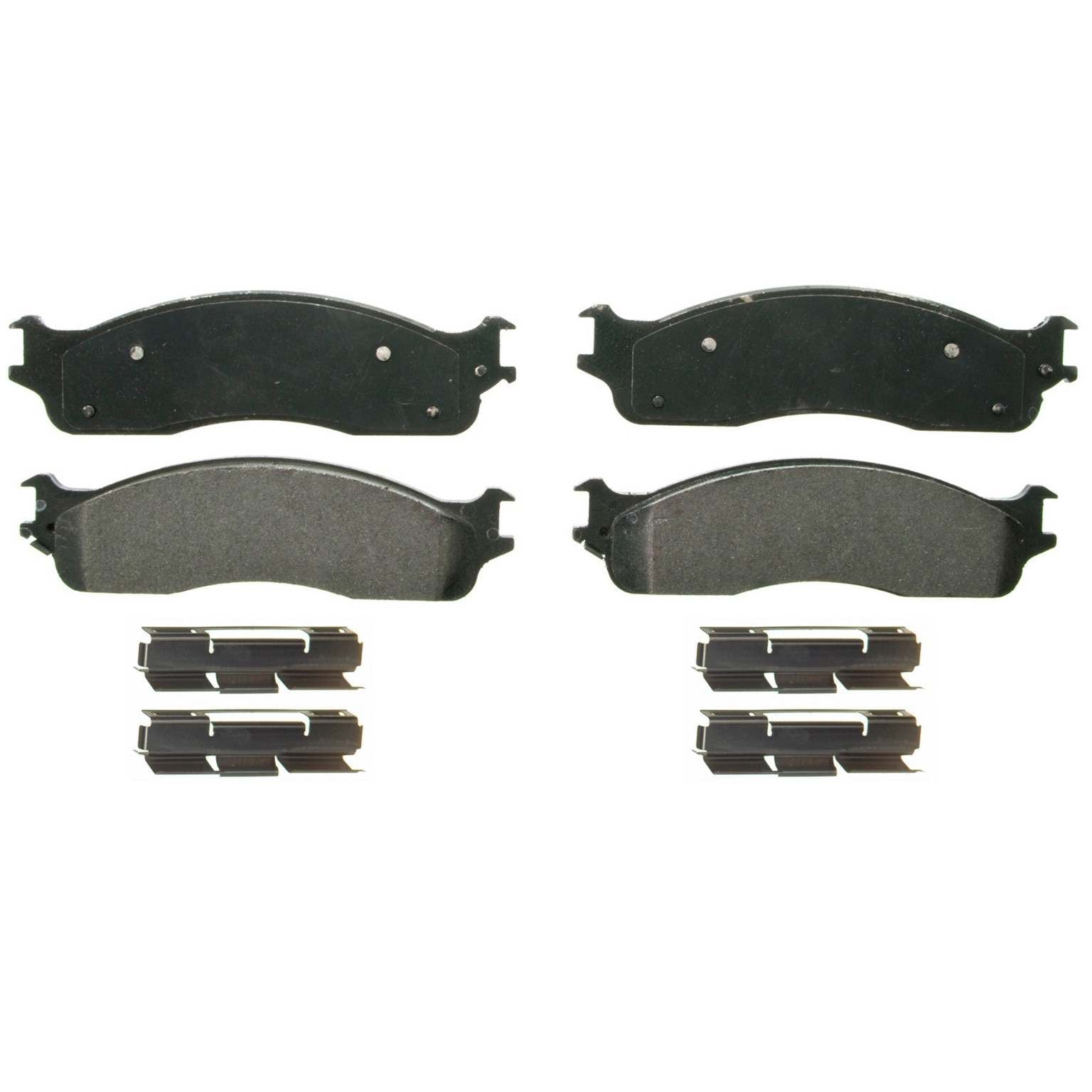 Wagner Brake Disc Brake Pad Set  top view frsport ZX965