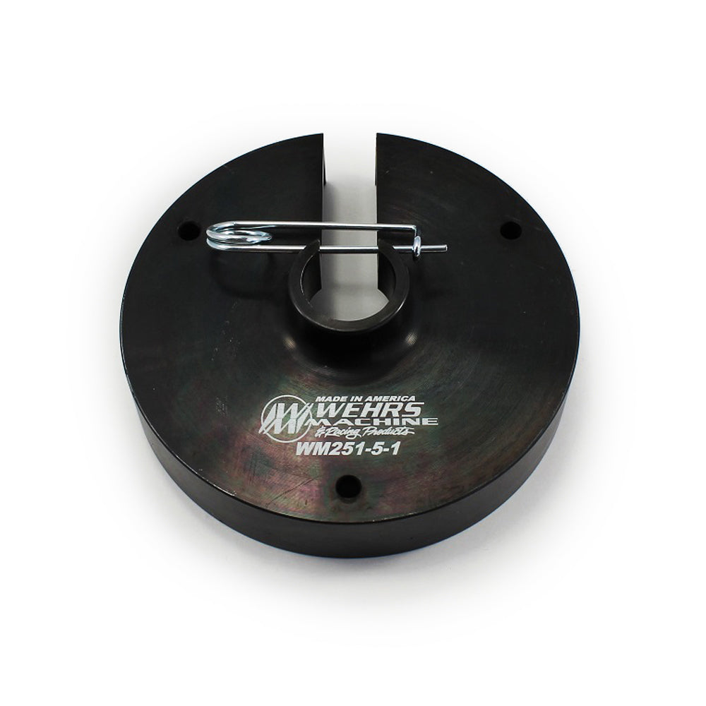 Wehrs Machine Spring Cup Slider 5in OD Alignment Removable Side WEHWM251-5-1